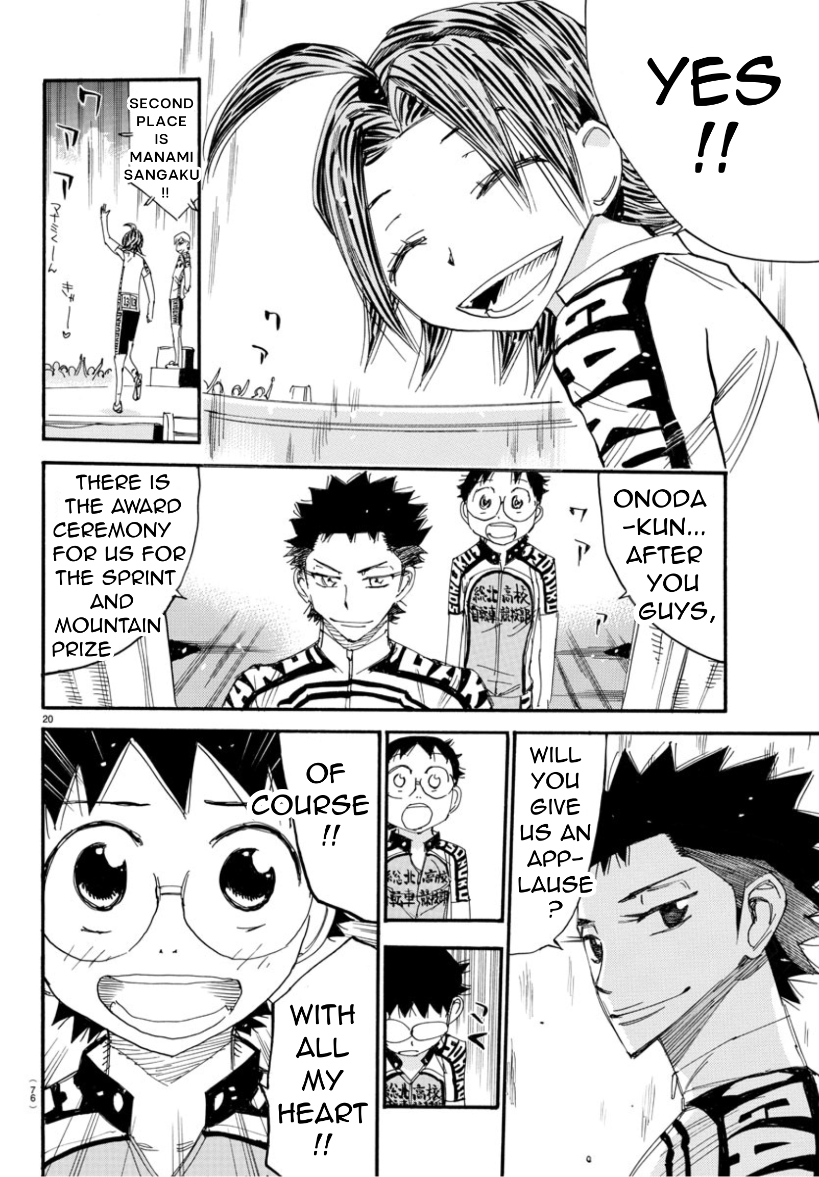 Read Yowamushi Pedal Manga Online