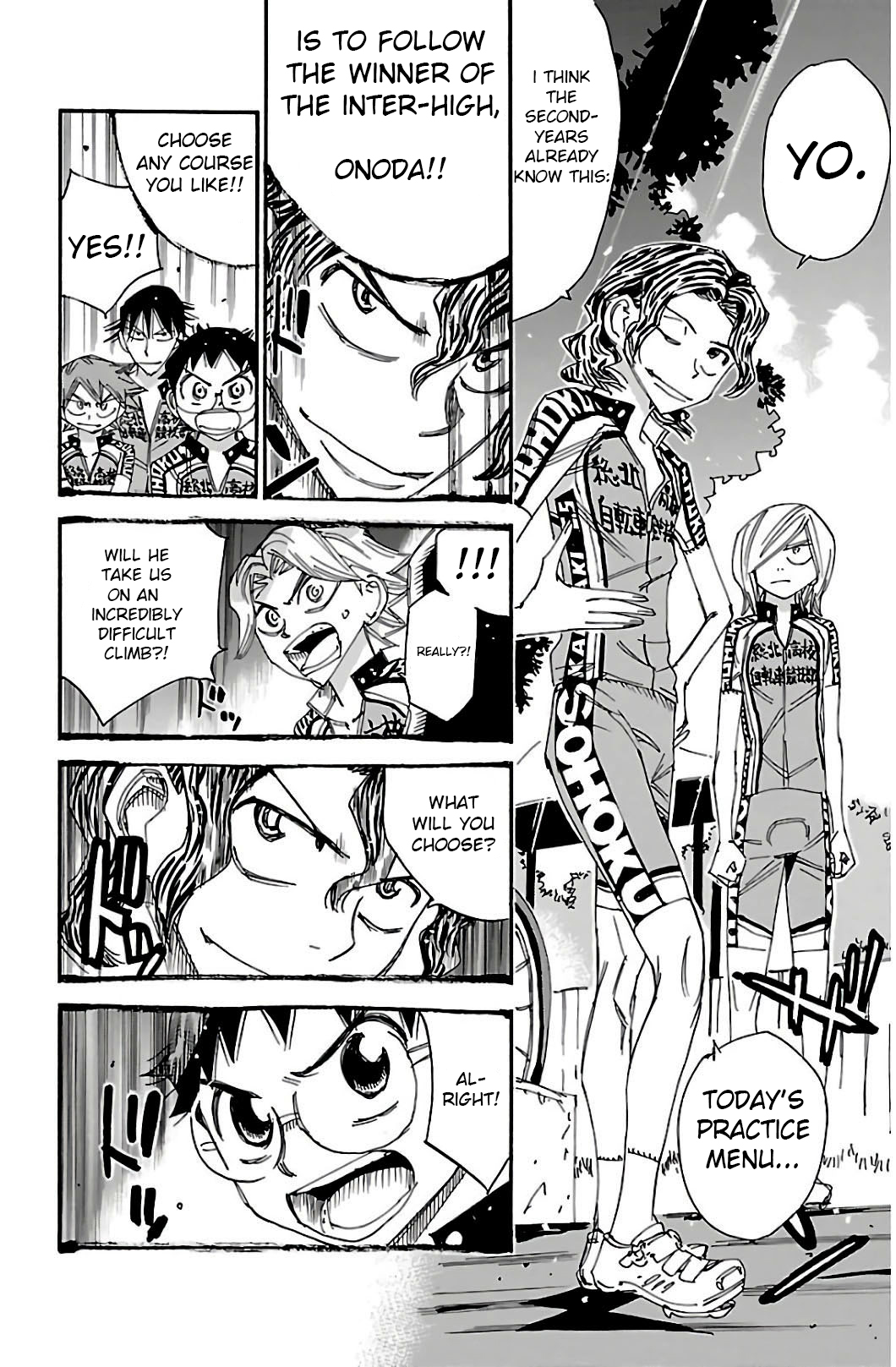 Read Yowamushi Pedal Manga Online