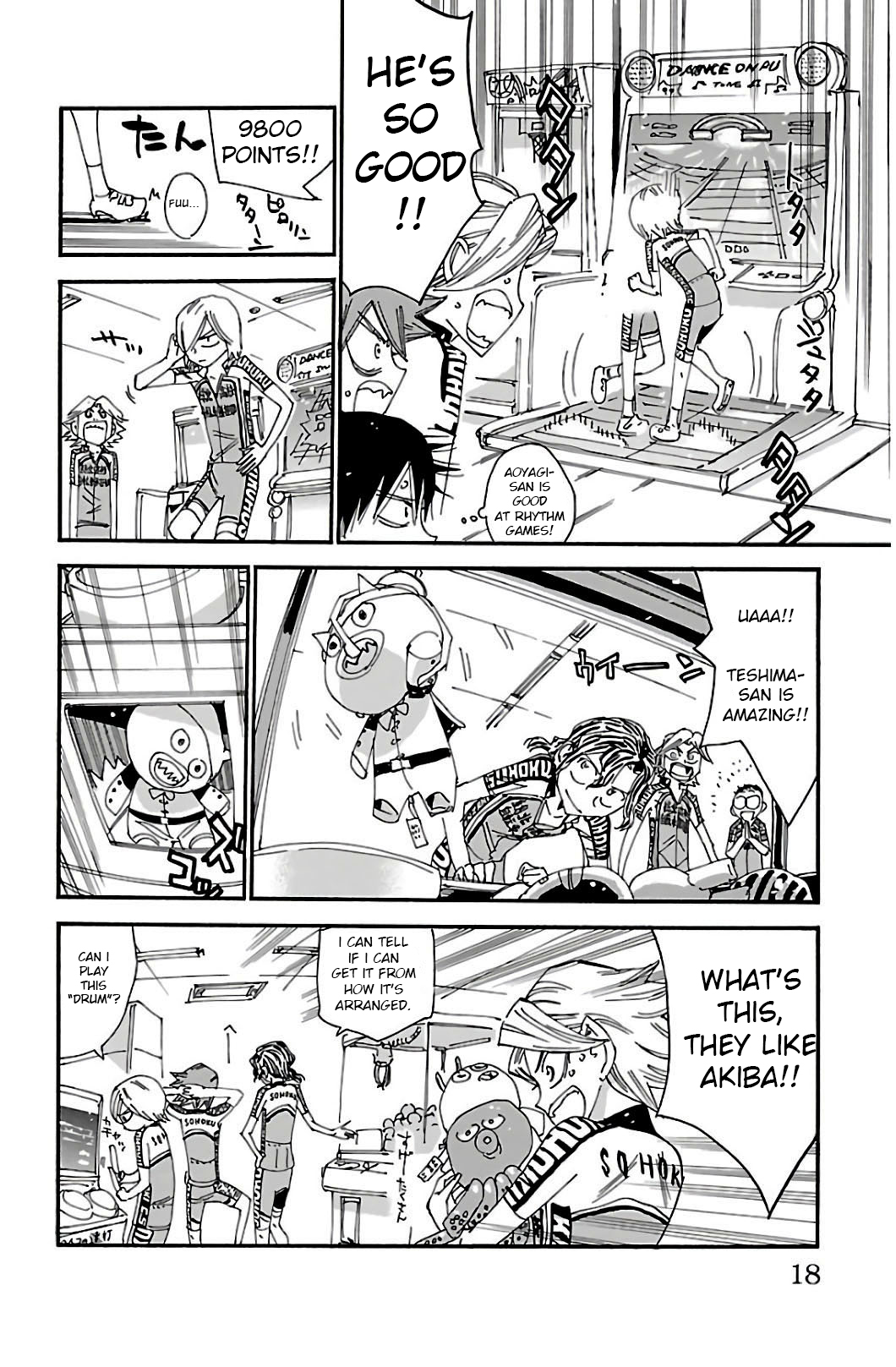 Read Yowamushi Pedal Manga Online