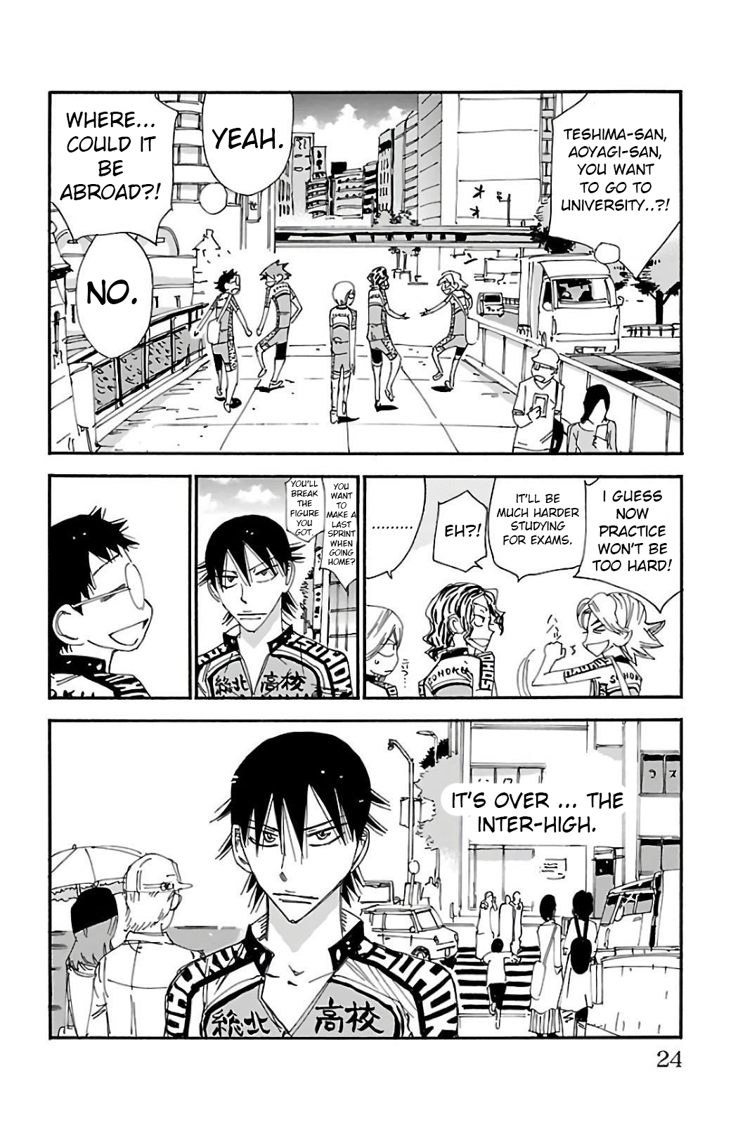 Read Yowamushi Pedal Manga Online