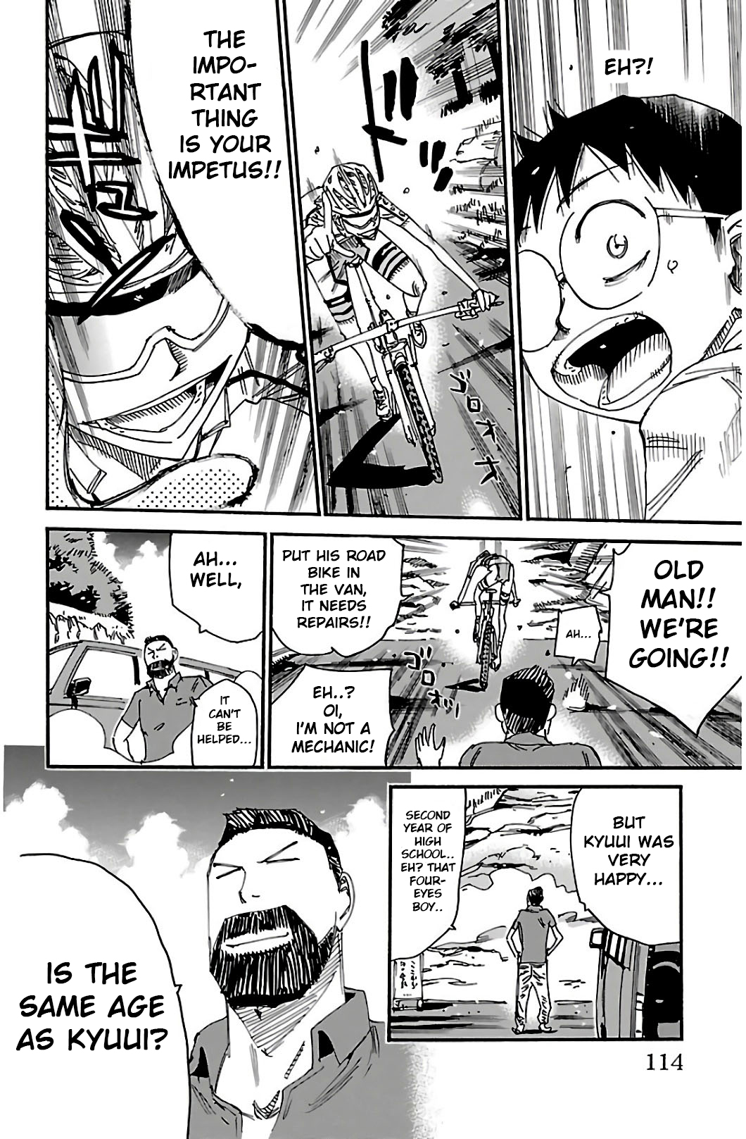 Read Yowamushi Pedal Manga Online
