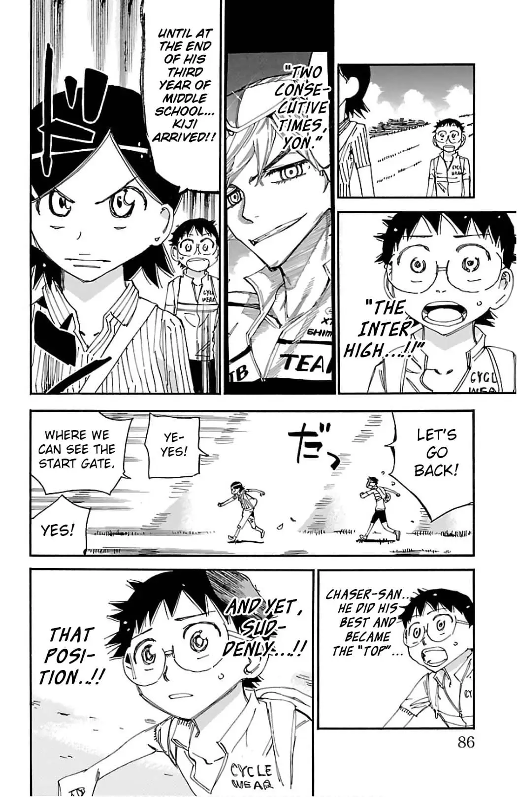 Read Yowamushi Pedal Manga Online