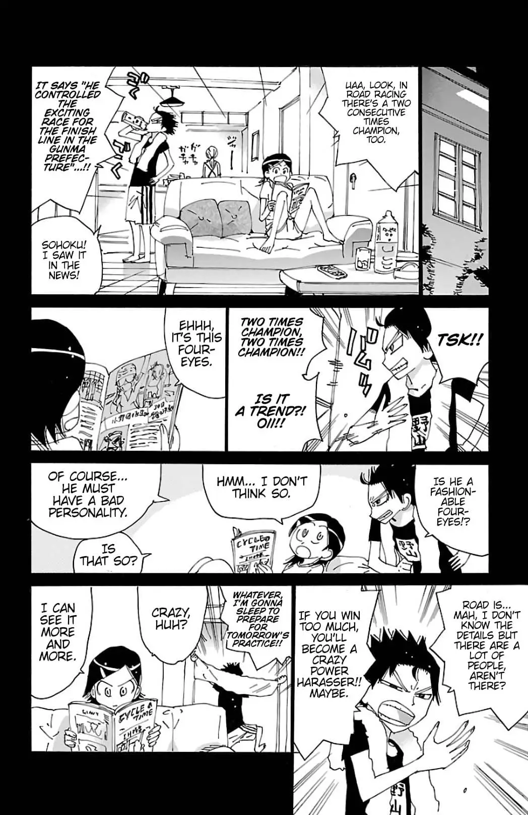 Read Yowamushi Pedal Manga Online
