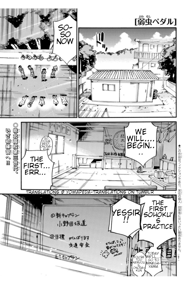 Read Yowamushi Pedal Manga Online