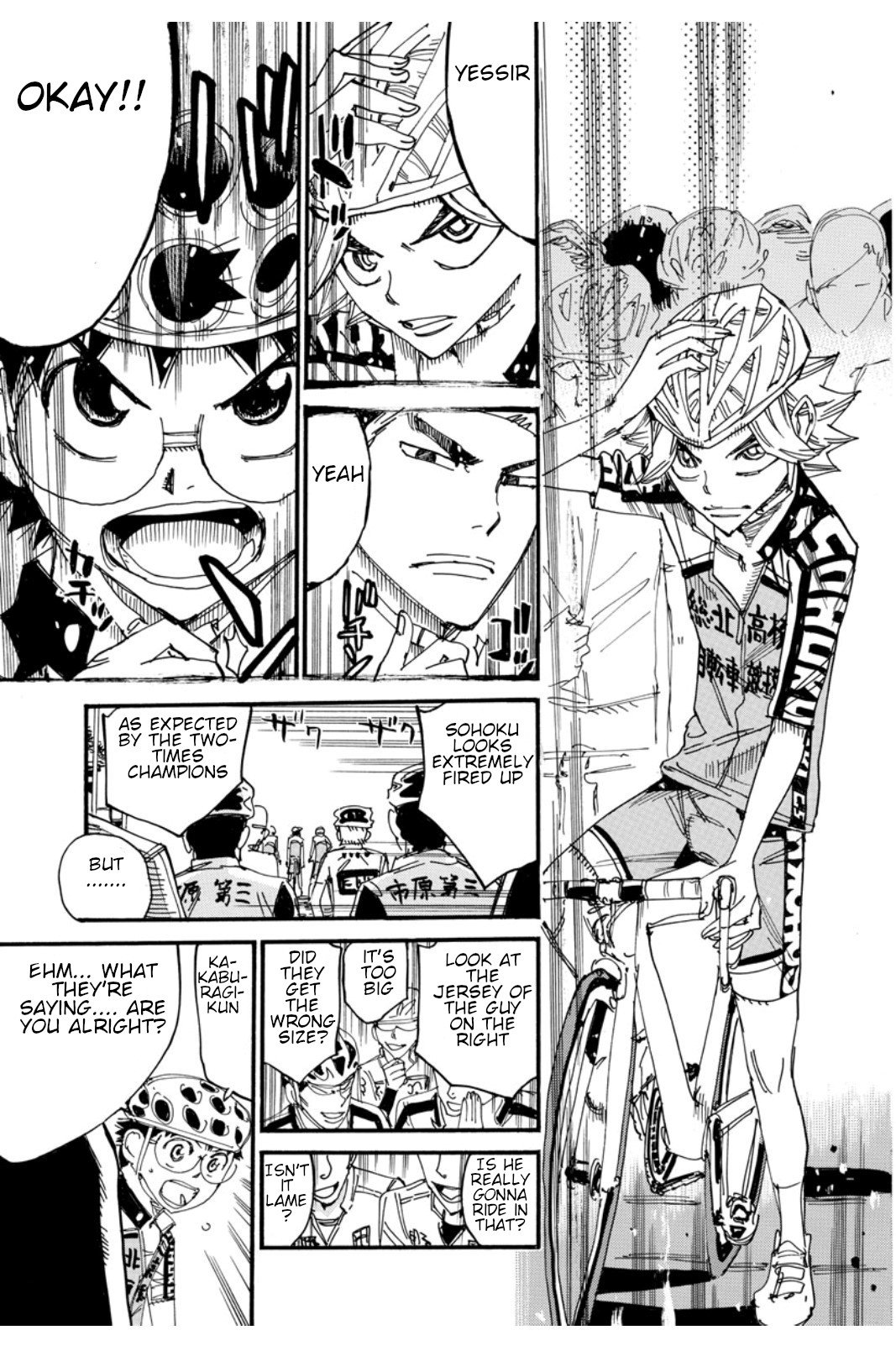 Read Yowamushi Pedal Manga Online