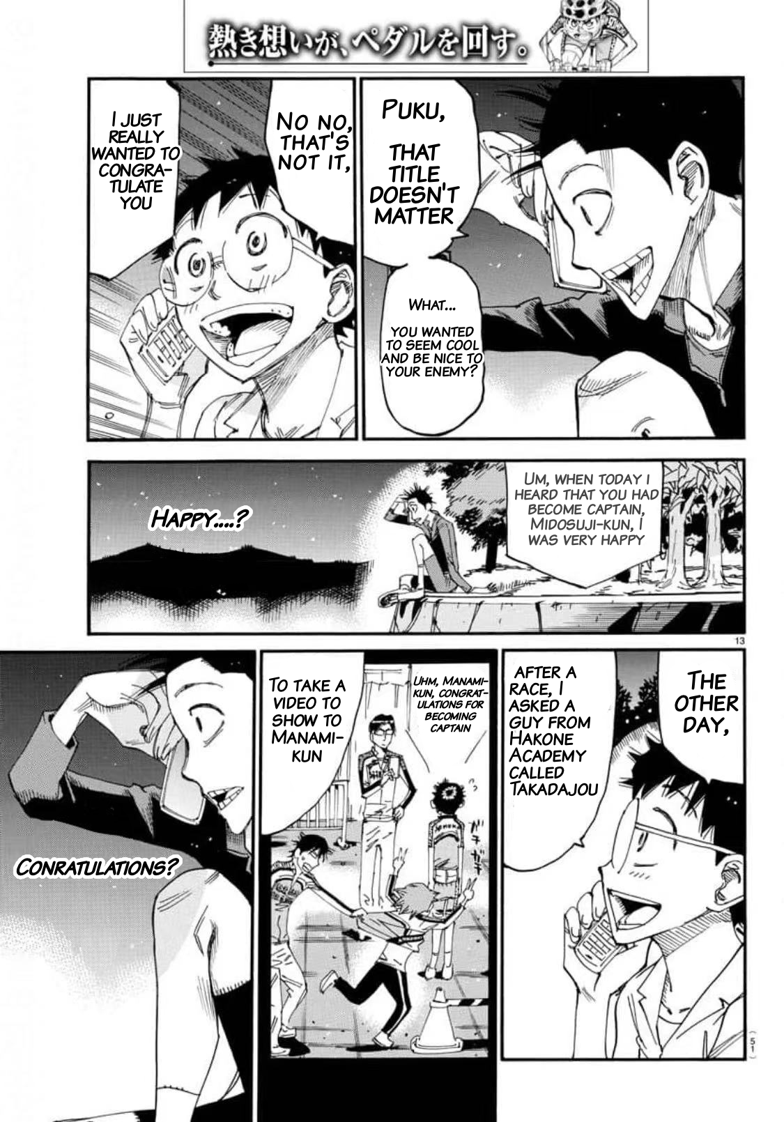 Read Yowamushi Pedal Manga Online