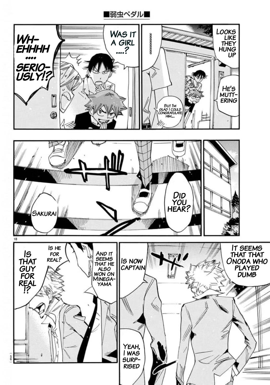 Read Yowamushi Pedal Manga Online