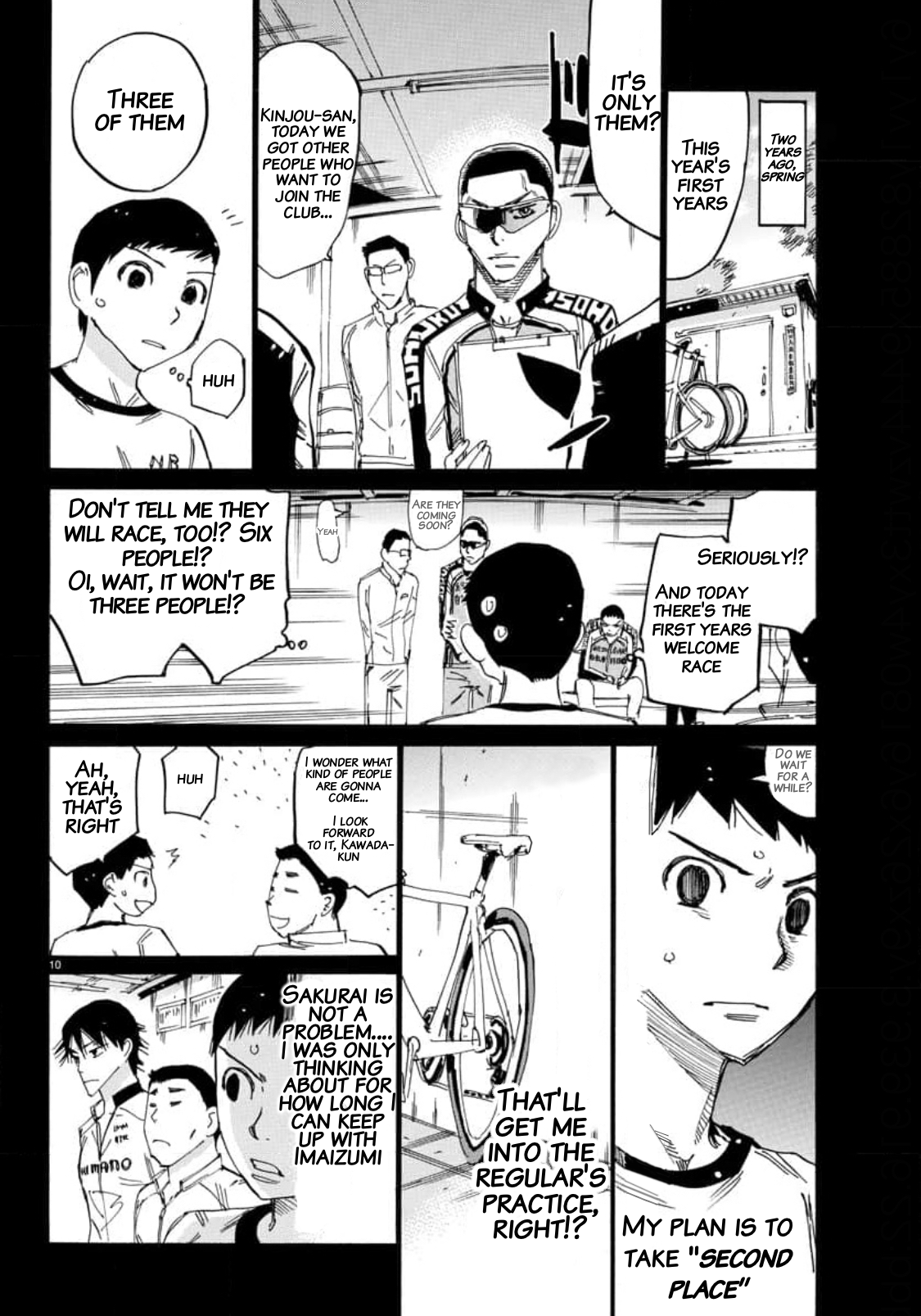 Read Yowamushi Pedal Manga Online