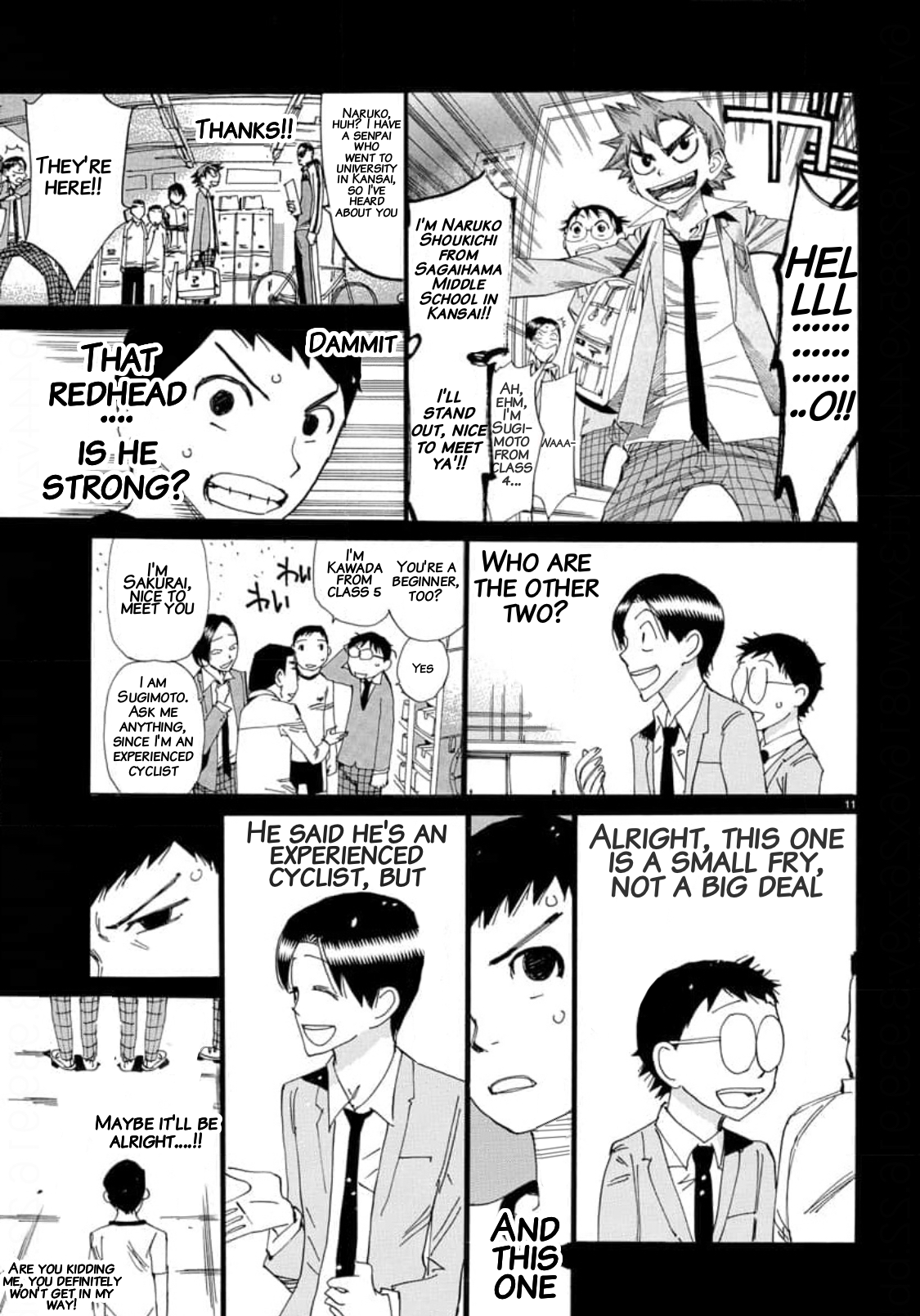 Read Yowamushi Pedal Manga Online