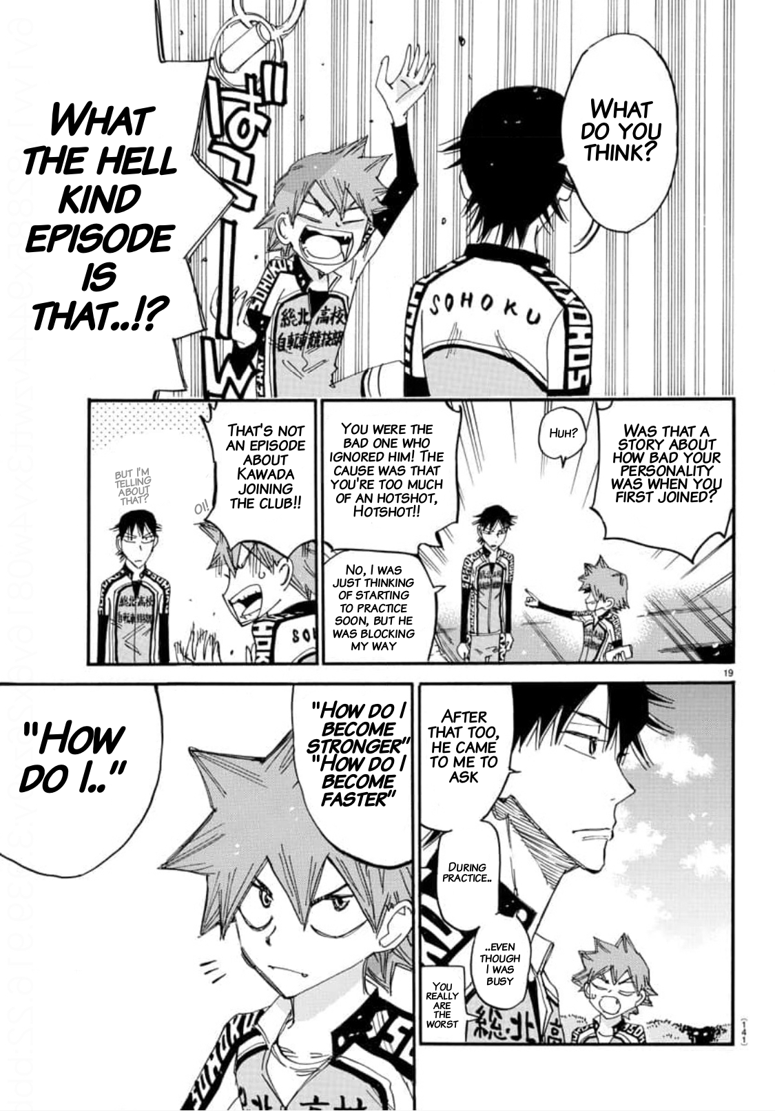 Read Yowamushi Pedal Manga Online