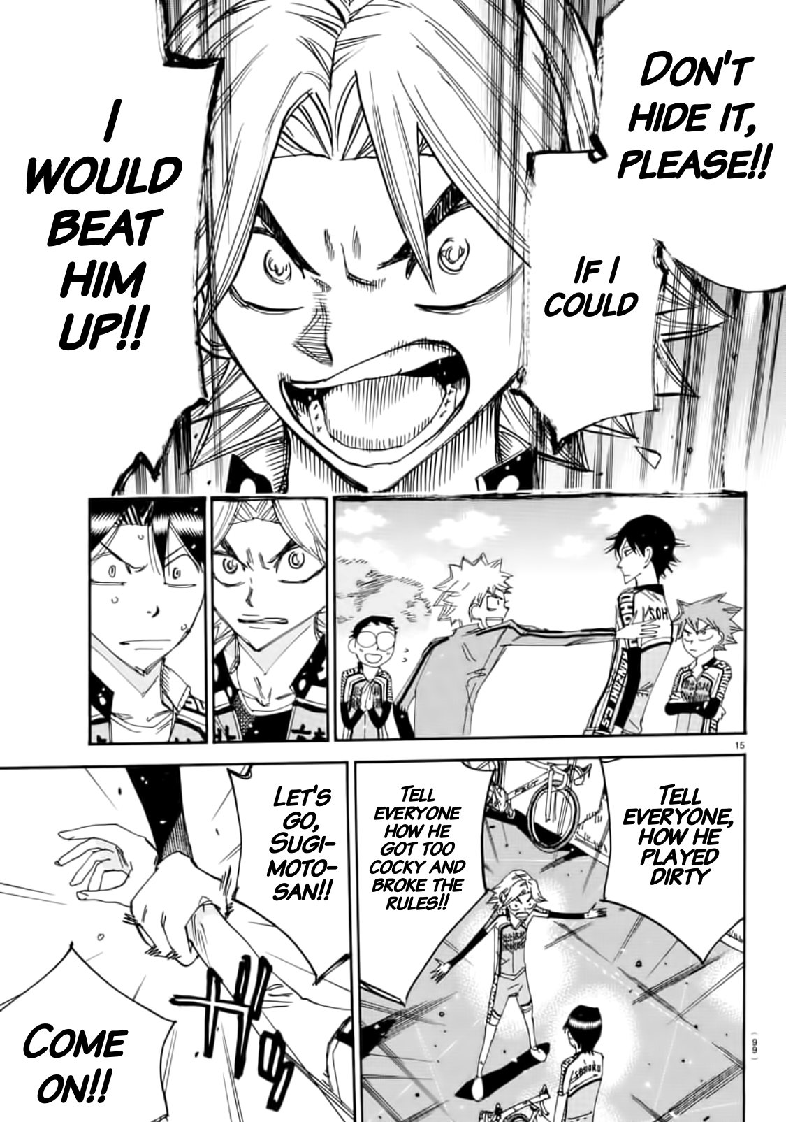 Read Yowamushi Pedal Manga Online