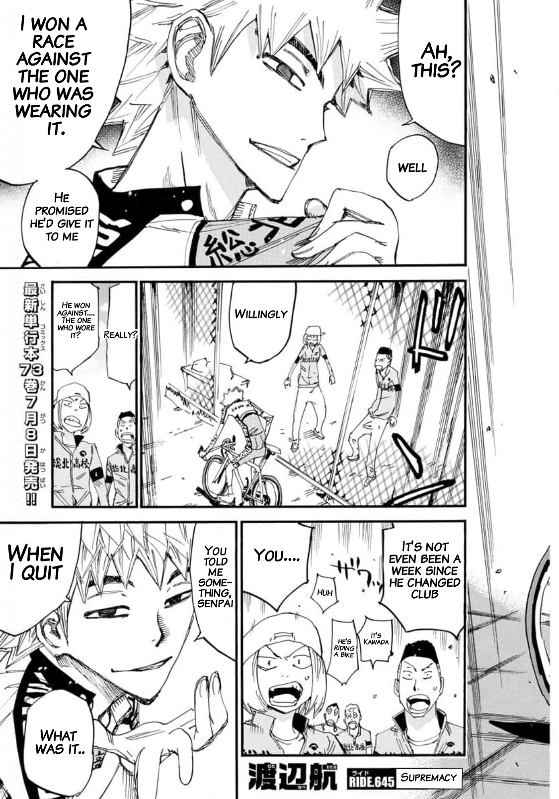 Read Yowamushi Pedal Manga Online