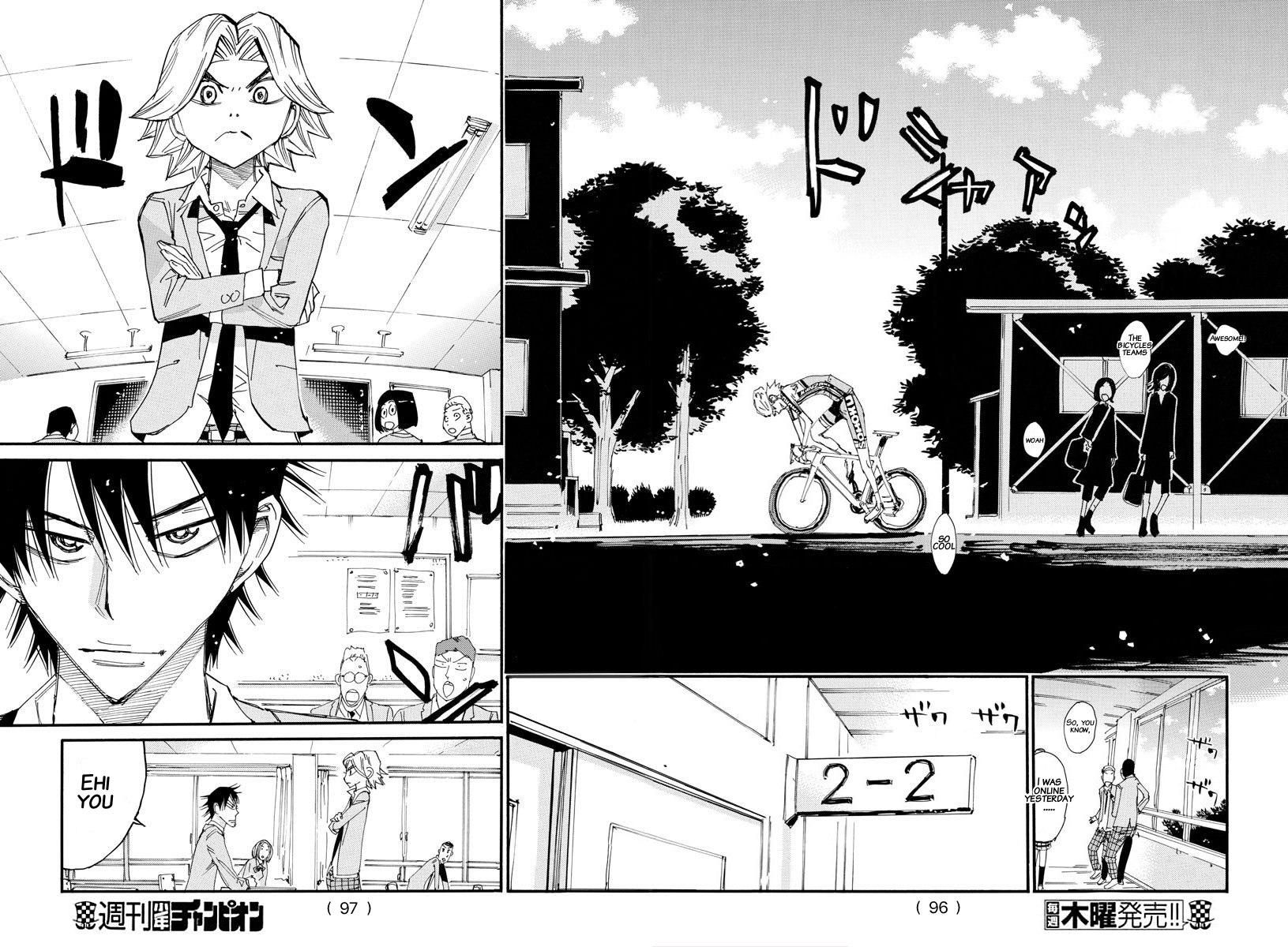 Read Yowamushi Pedal Manga Online
