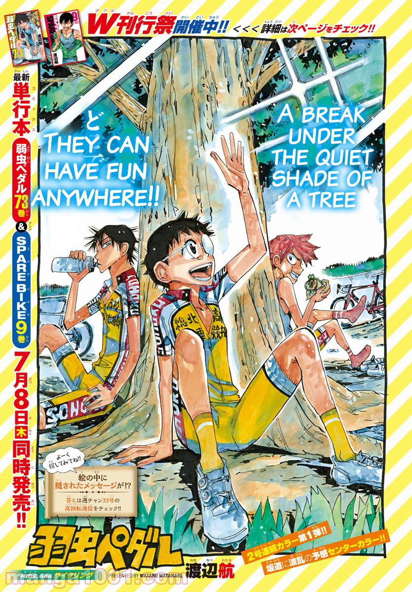 Read Yowamushi Pedal Manga Online