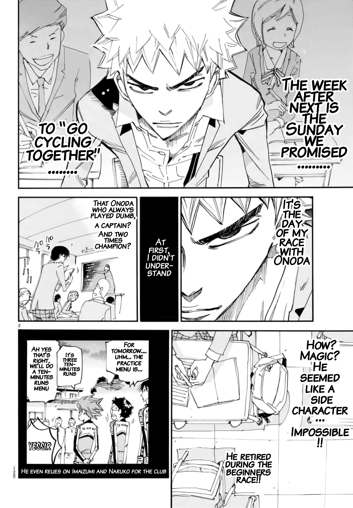 Read Yowamushi Pedal Manga Online