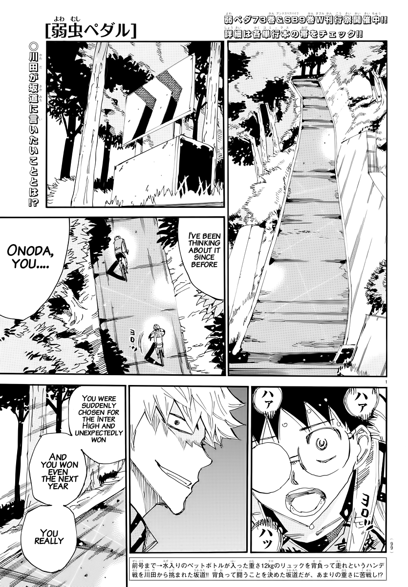 Read Yowamushi Pedal Manga Online