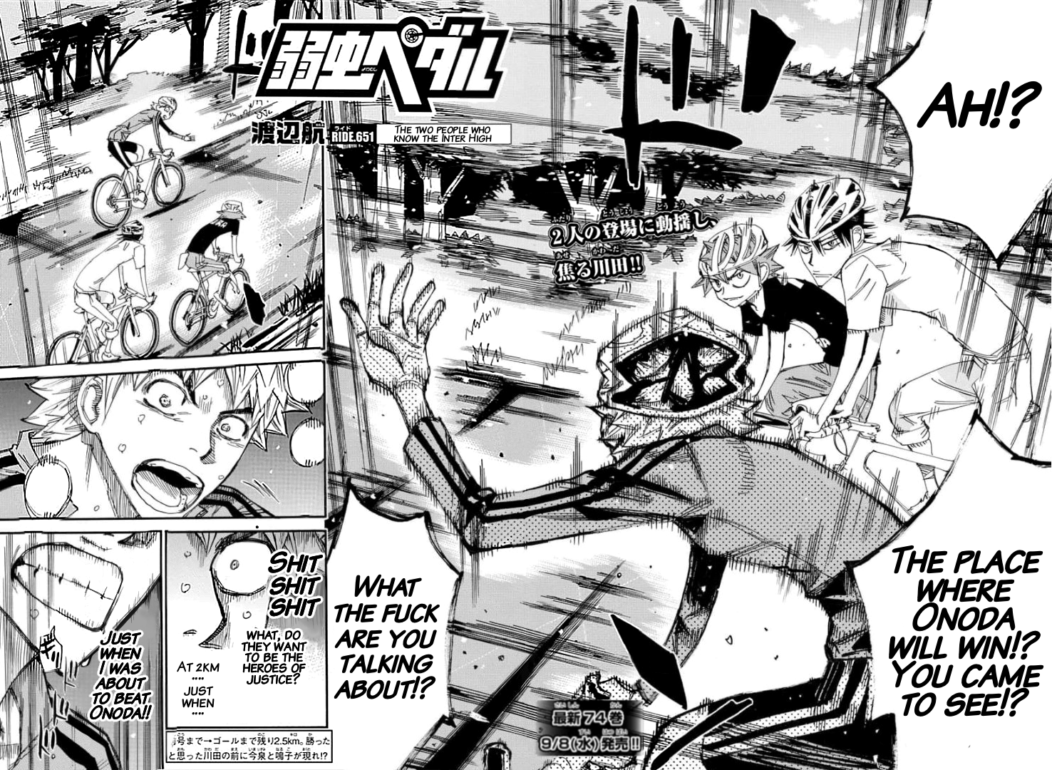 Read Yowamushi Pedal Manga Online