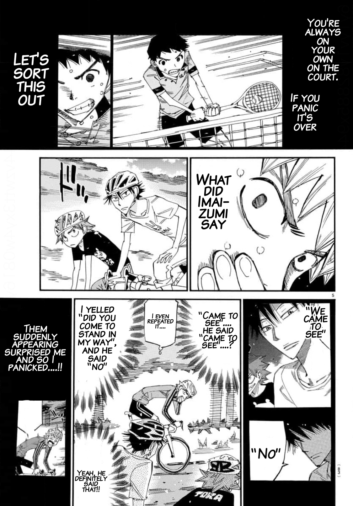 Read Yowamushi Pedal Manga Online