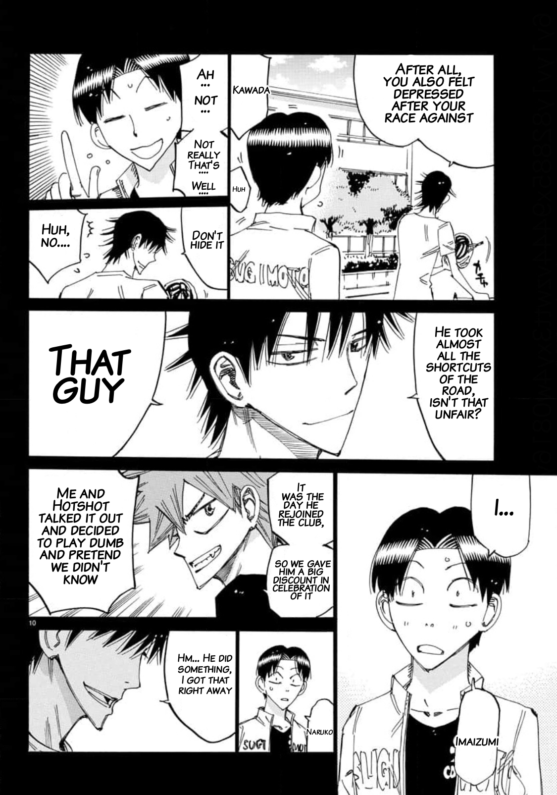 Read Yowamushi Pedal Manga Online