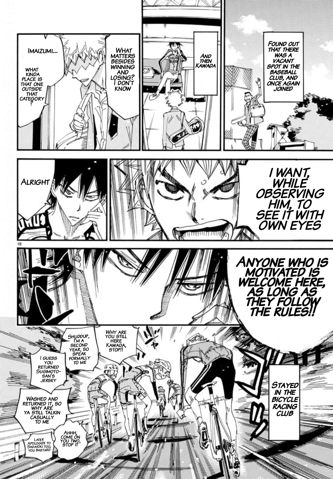 Read Yowamushi Pedal Manga Online