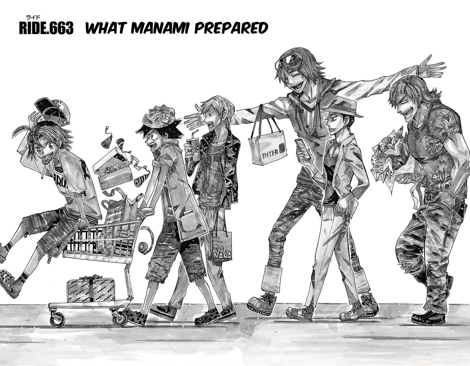Read Yowamushi Pedal Manga Online