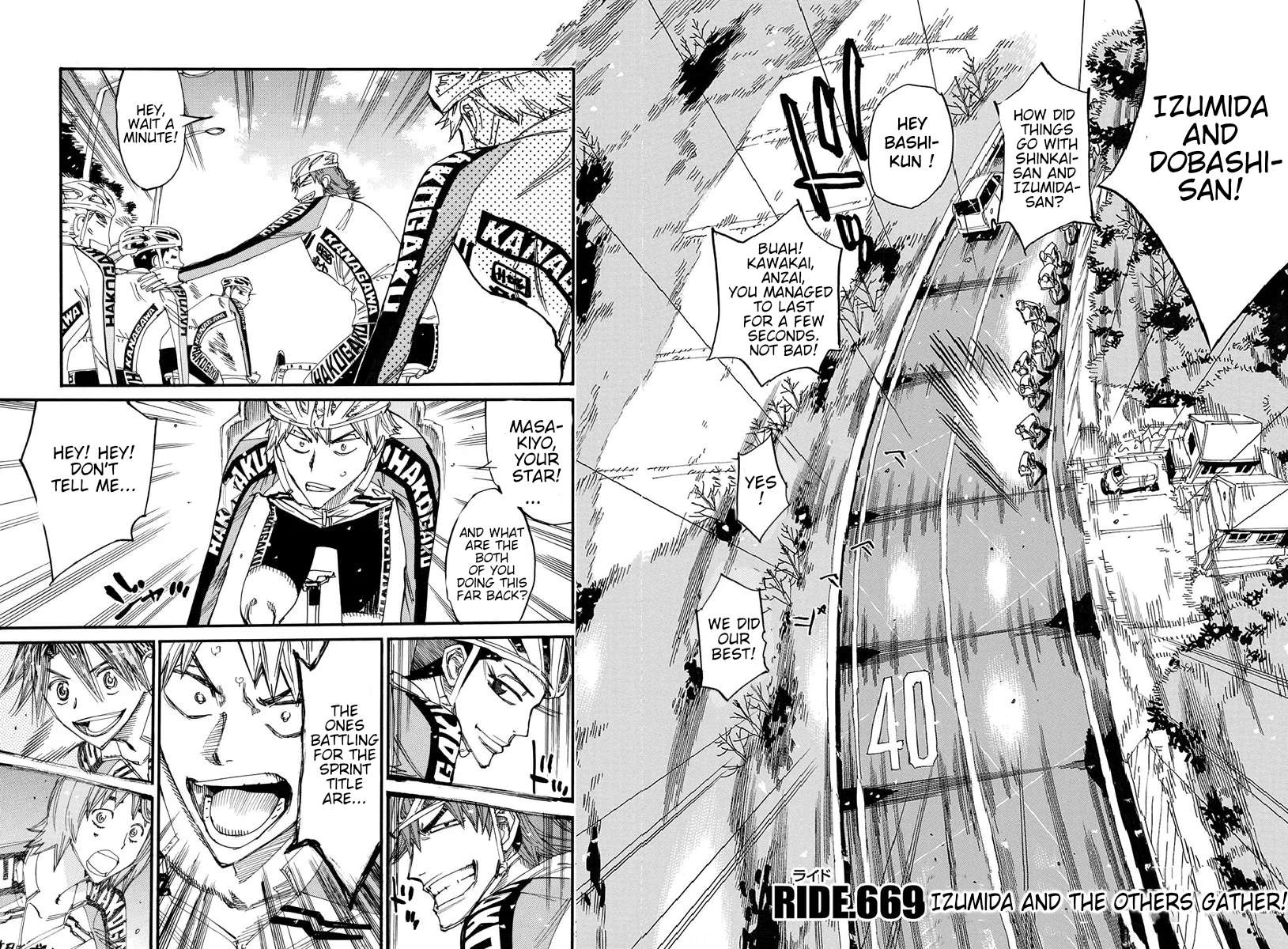 Read Yowamushi Pedal Manga Online