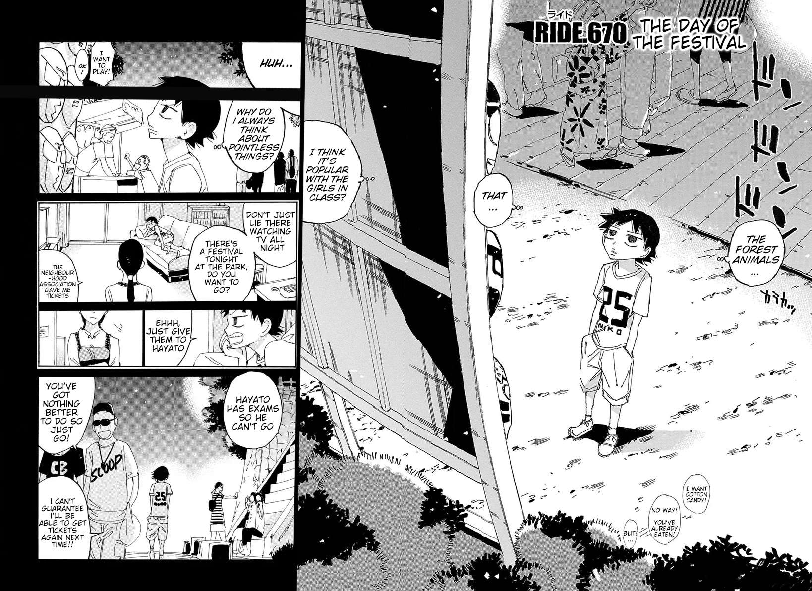 Read Yowamushi Pedal Manga Online