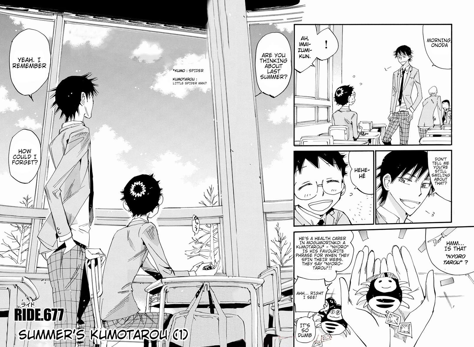 Read Yowamushi Pedal Manga Online
