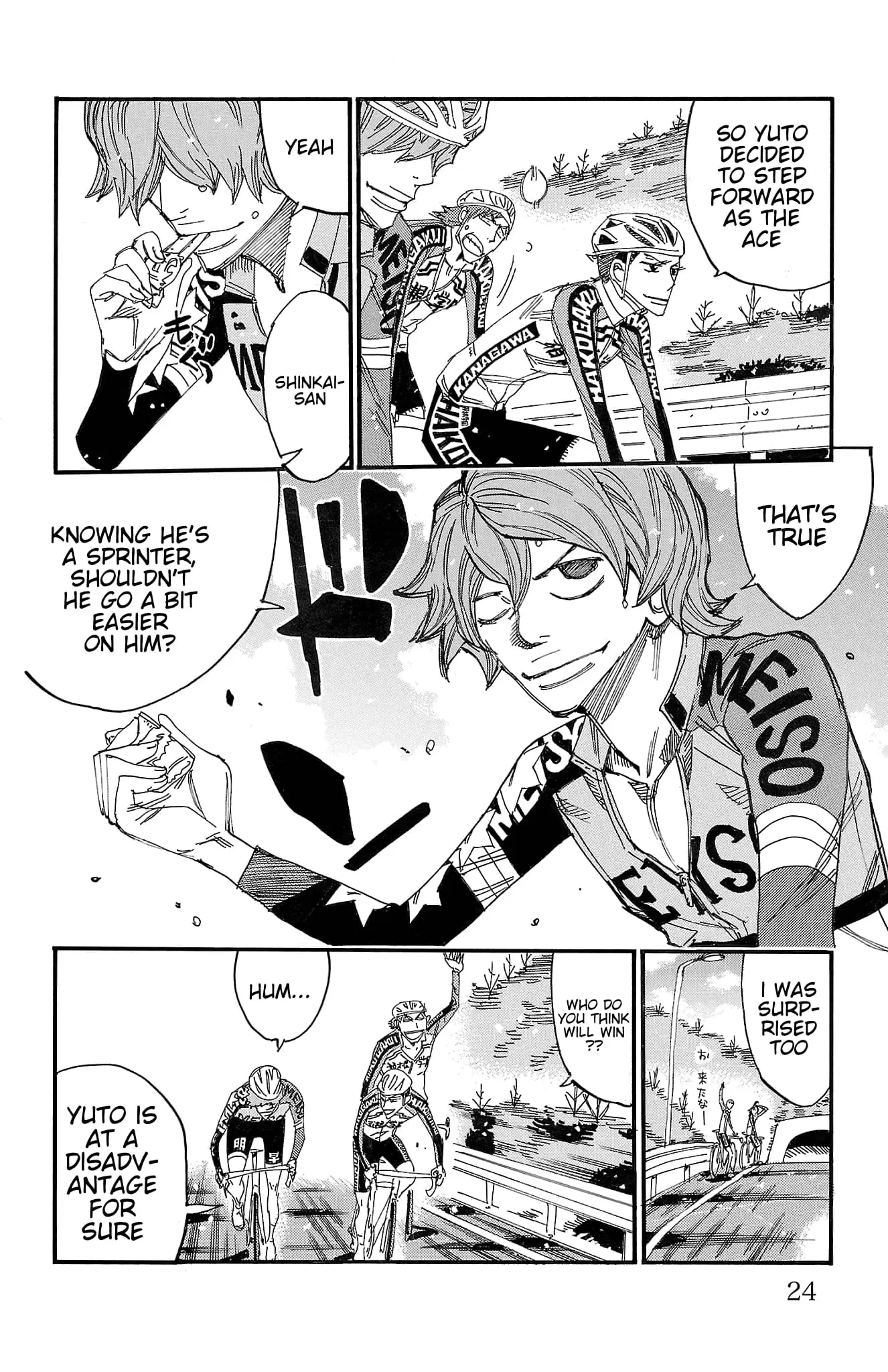 Read Yowamushi Pedal Manga Online