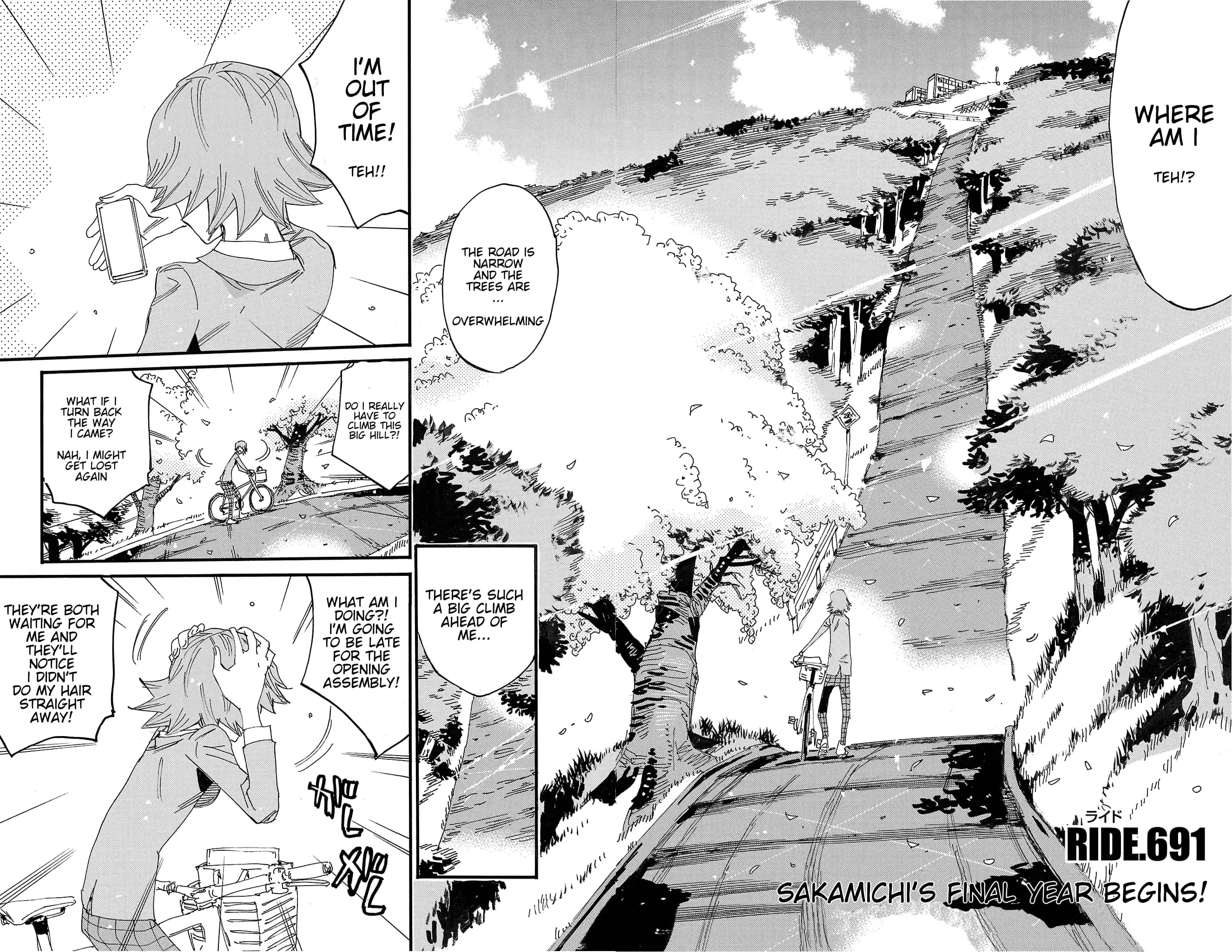 Read Yowamushi Pedal Manga Online