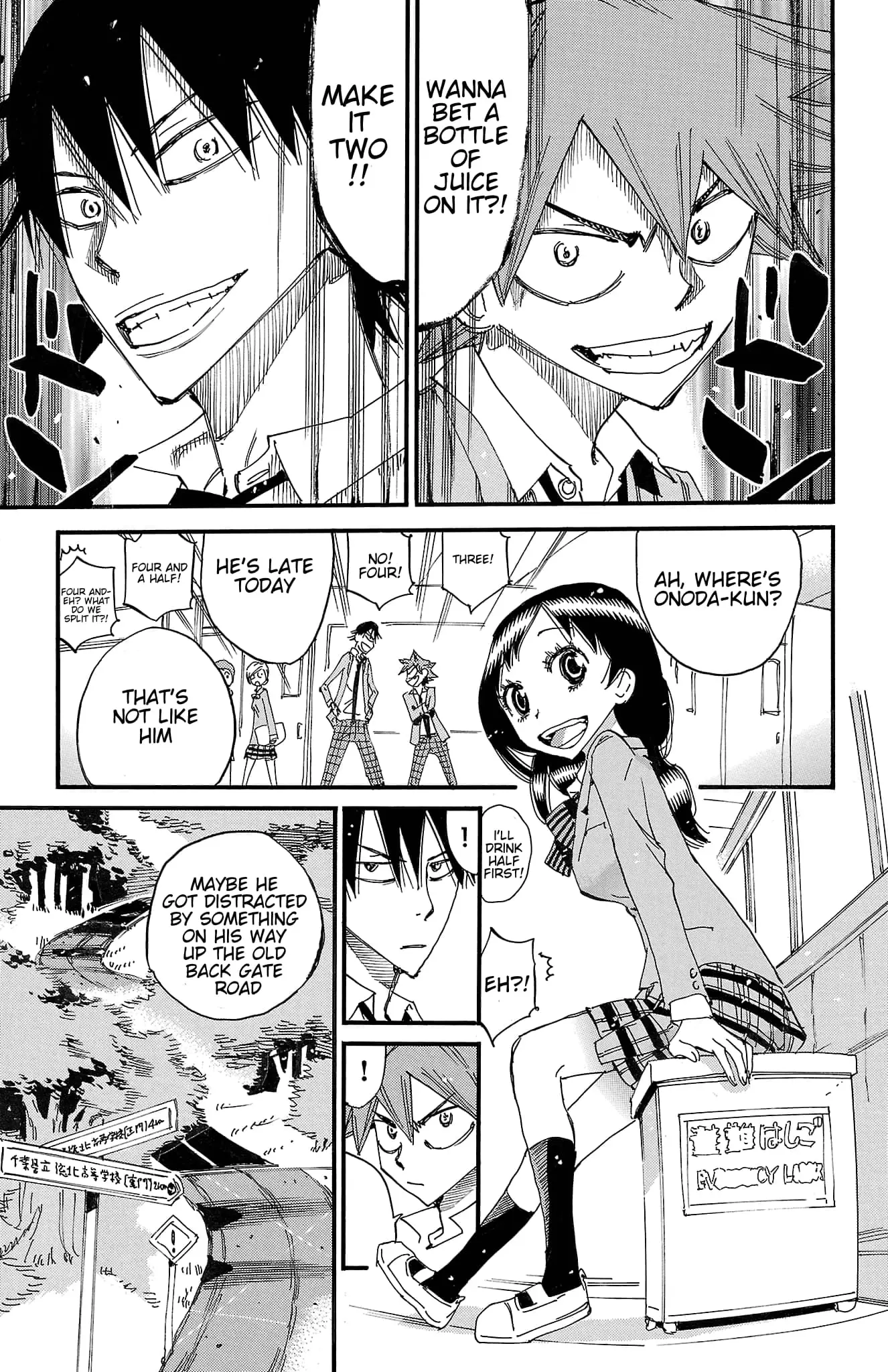 Read Yowamushi Pedal Manga Online