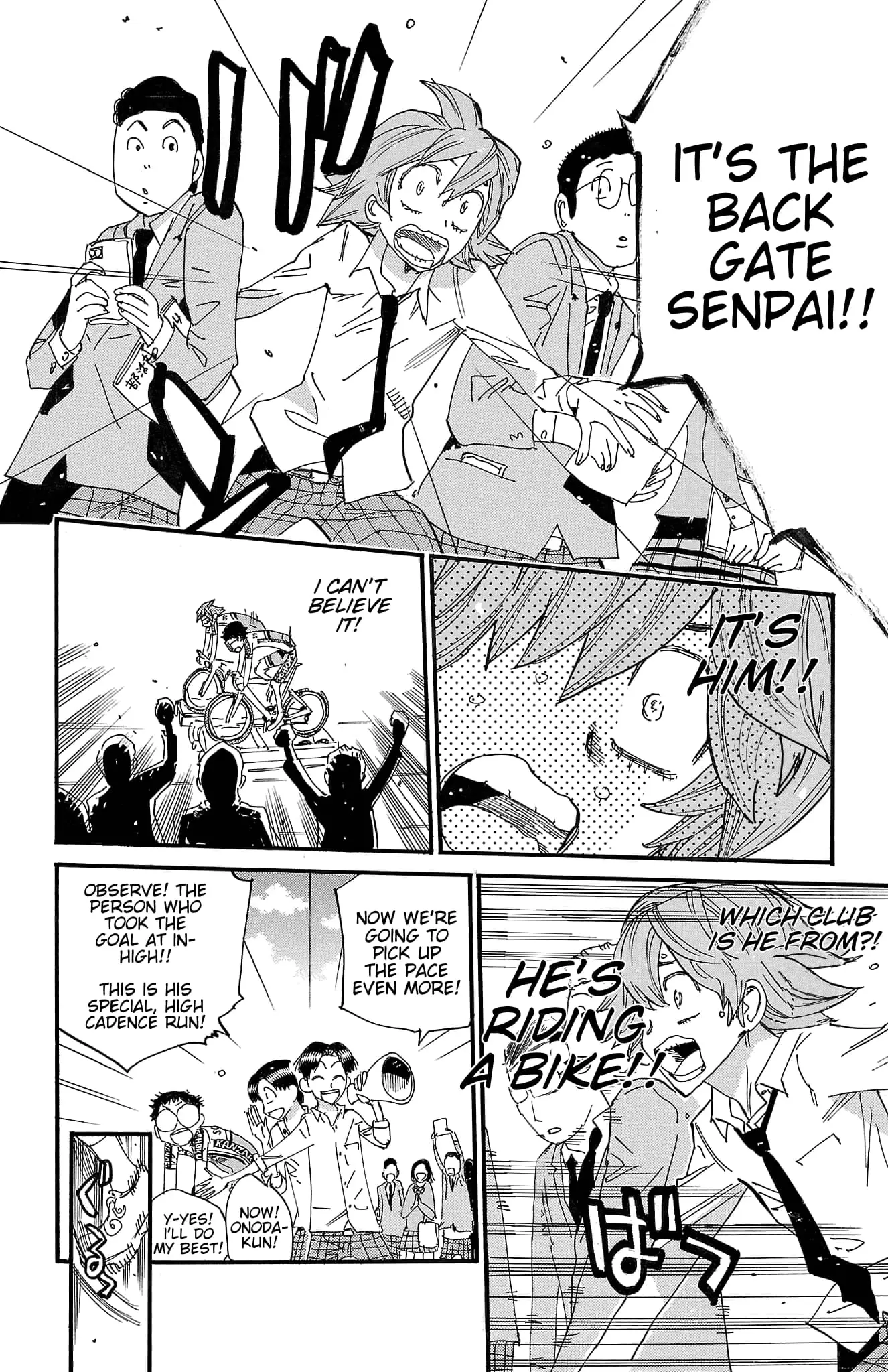 Read Yowamushi Pedal Manga Online