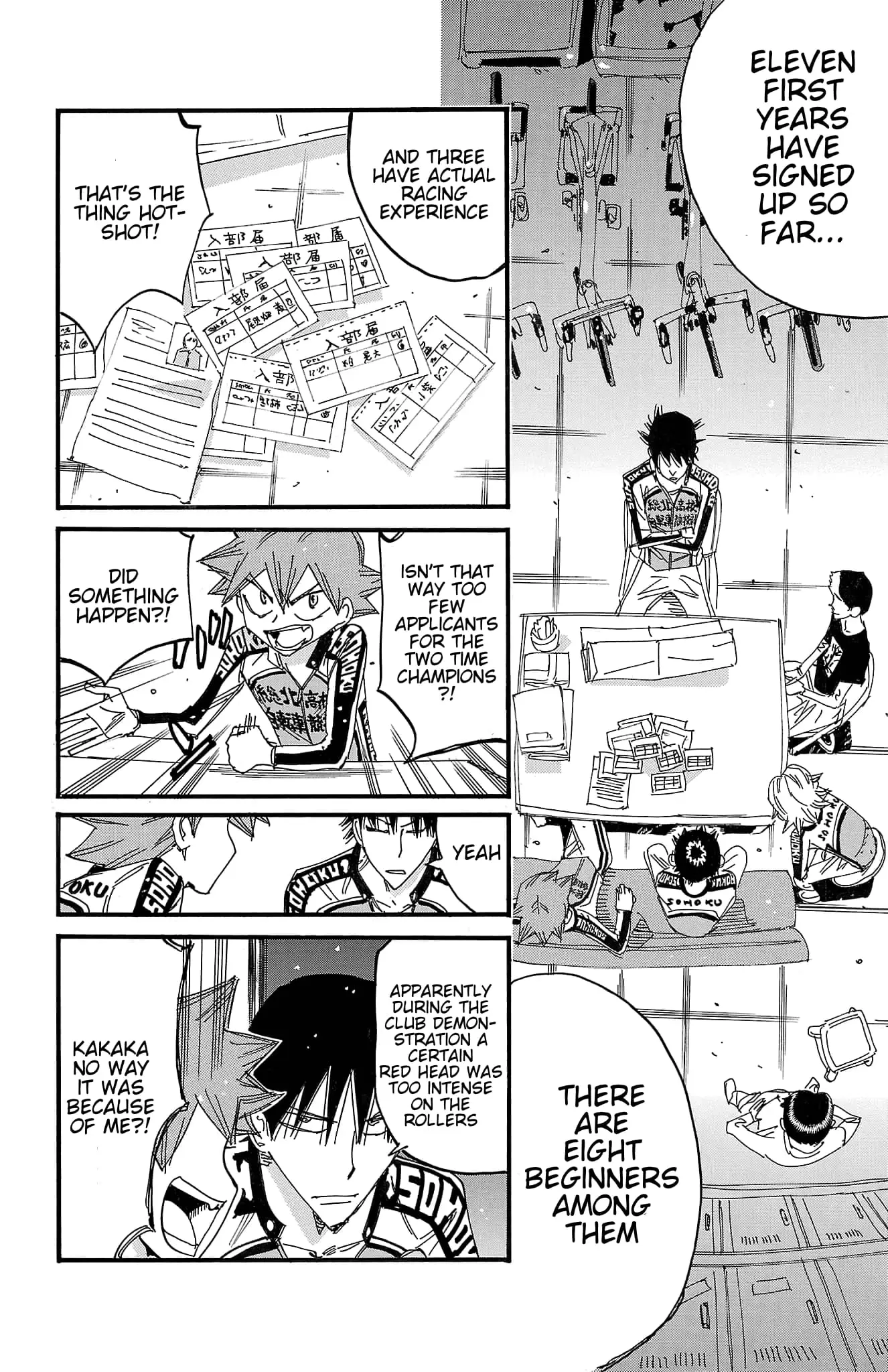 Read Yowamushi Pedal Manga Online