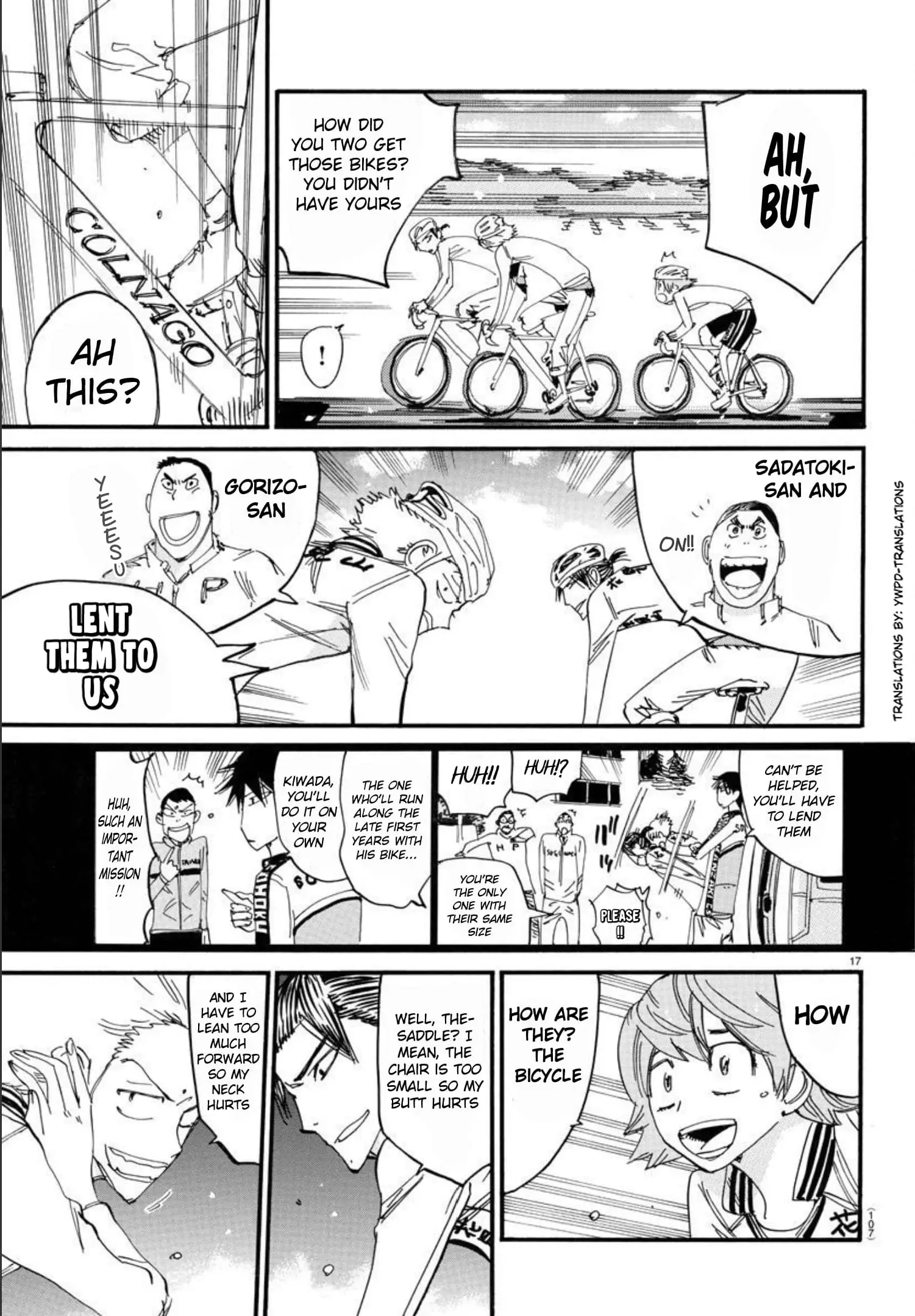 Read Yowamushi Pedal Manga Online