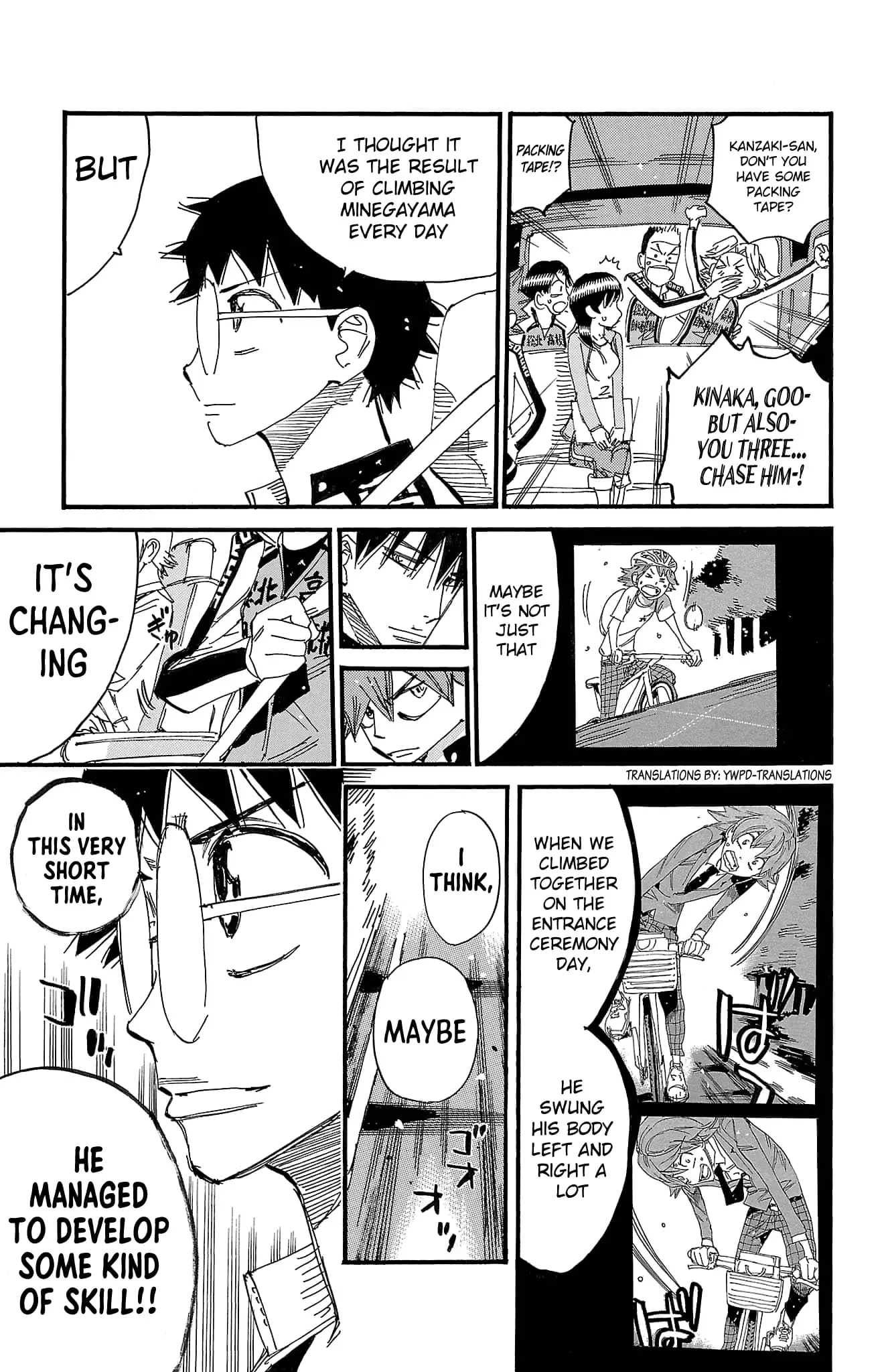 Read Yowamushi Pedal Manga Online