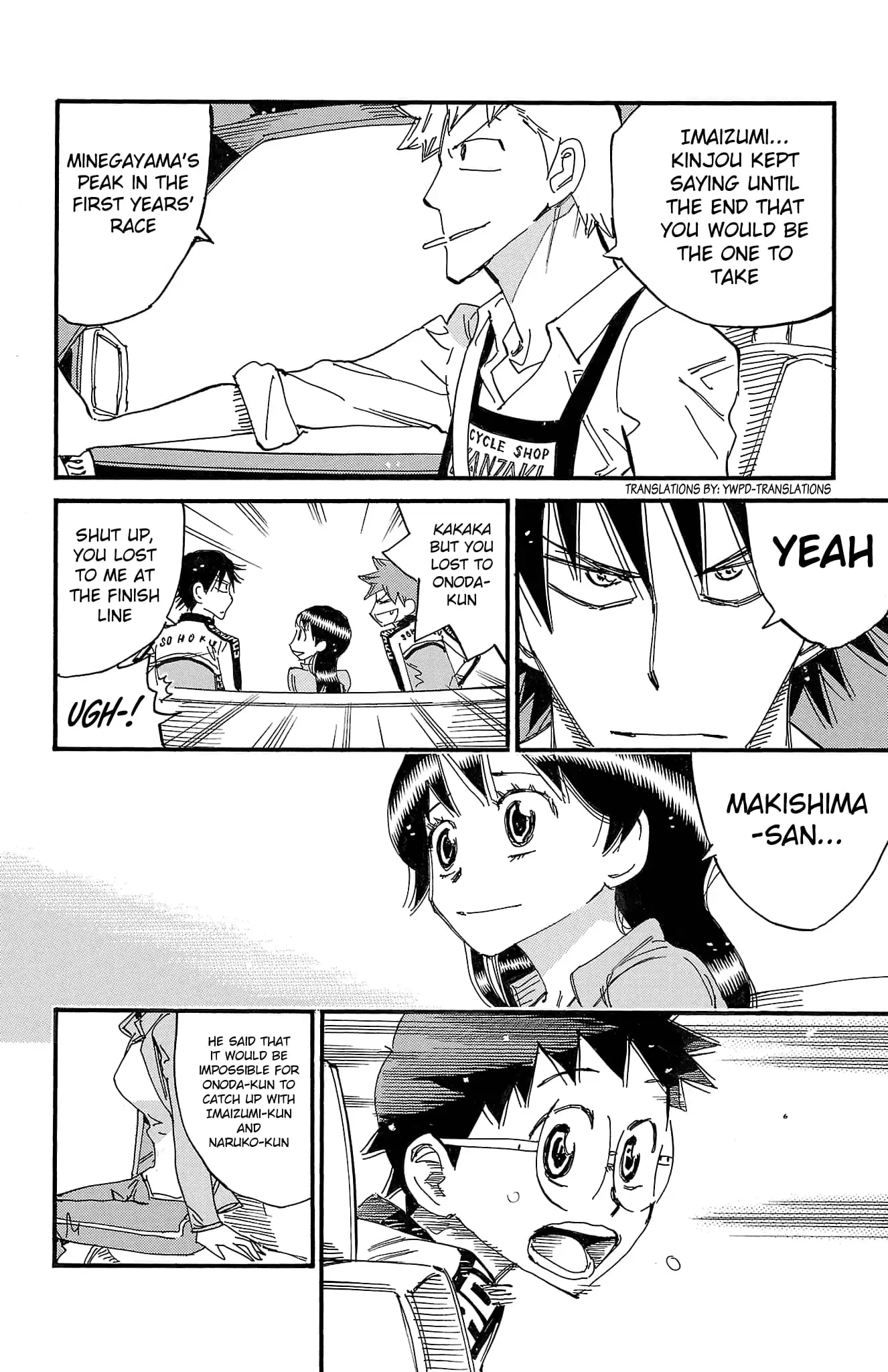 Read Yowamushi Pedal Manga Online