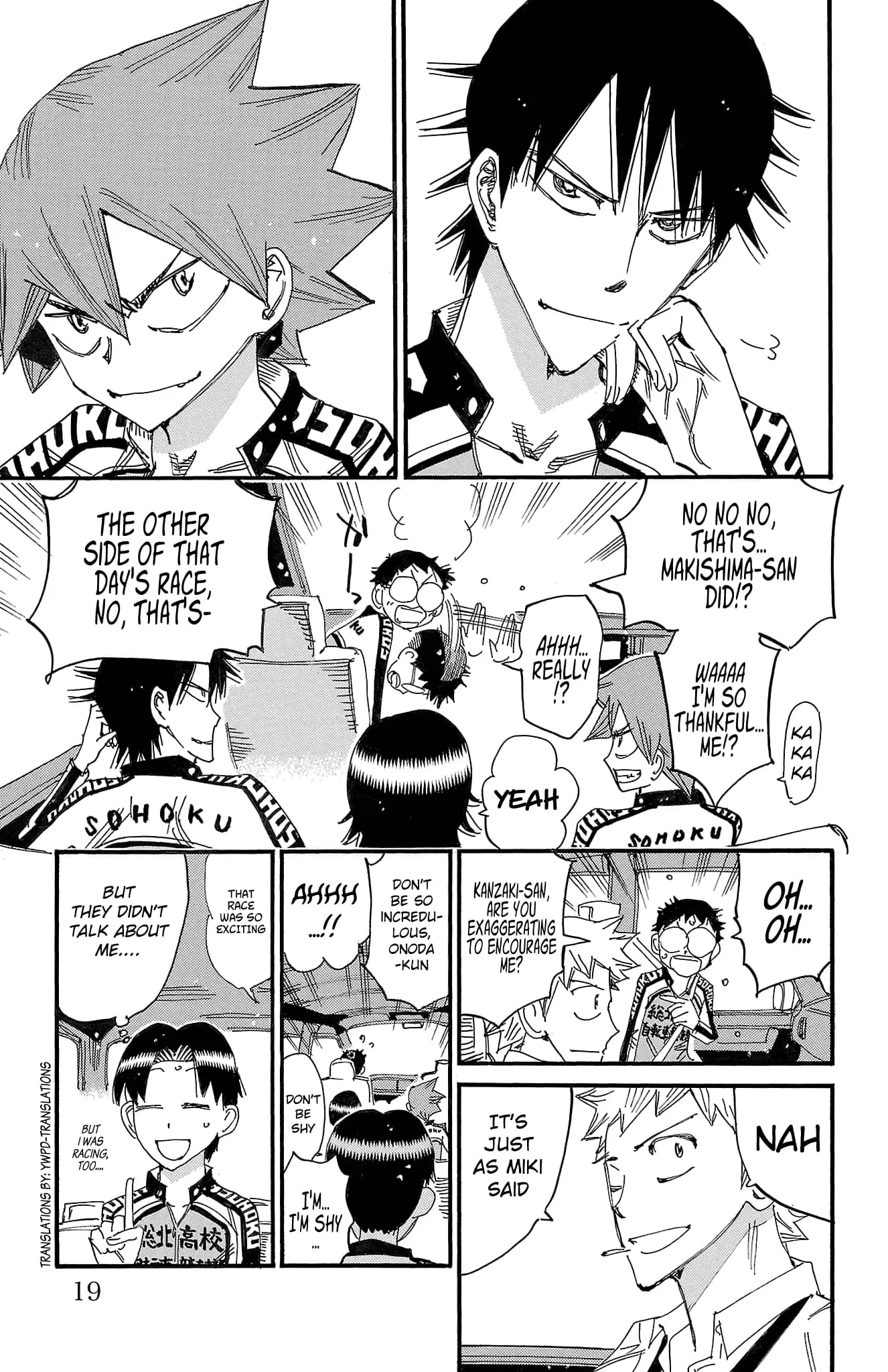 Read Yowamushi Pedal Manga Online