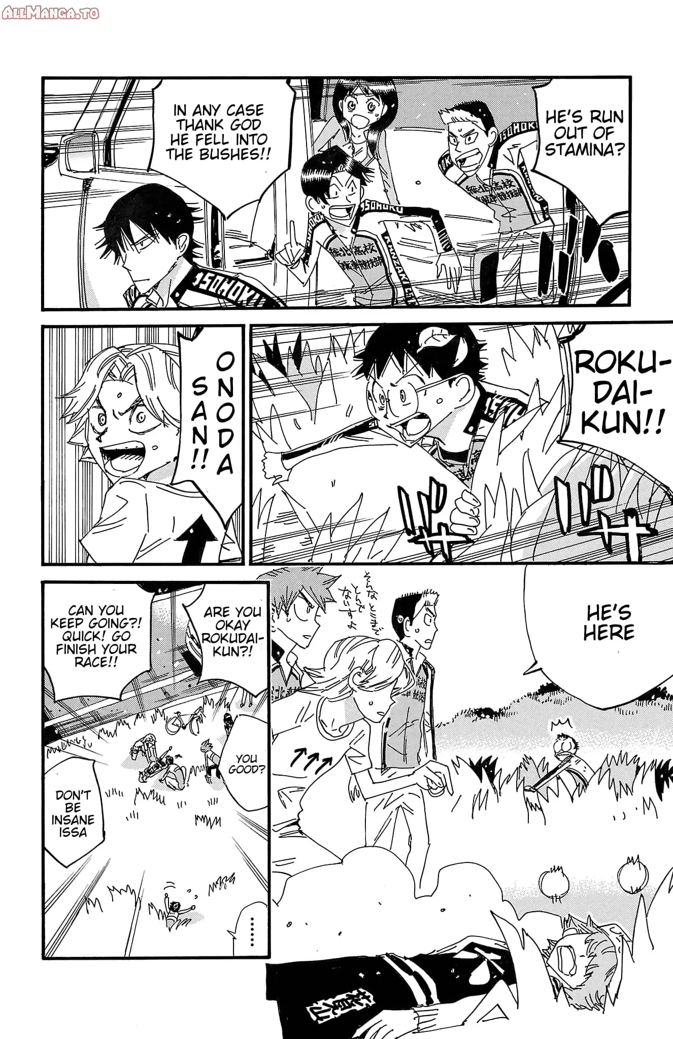 Read Yowamushi Pedal Manga Online