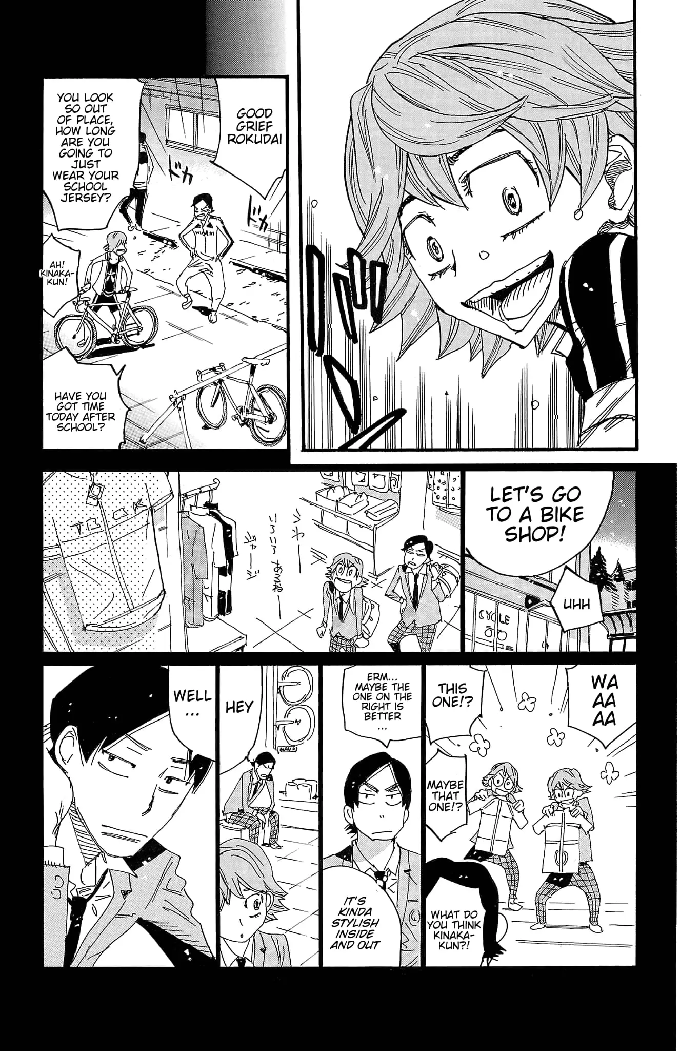 Read Yowamushi Pedal Manga Online