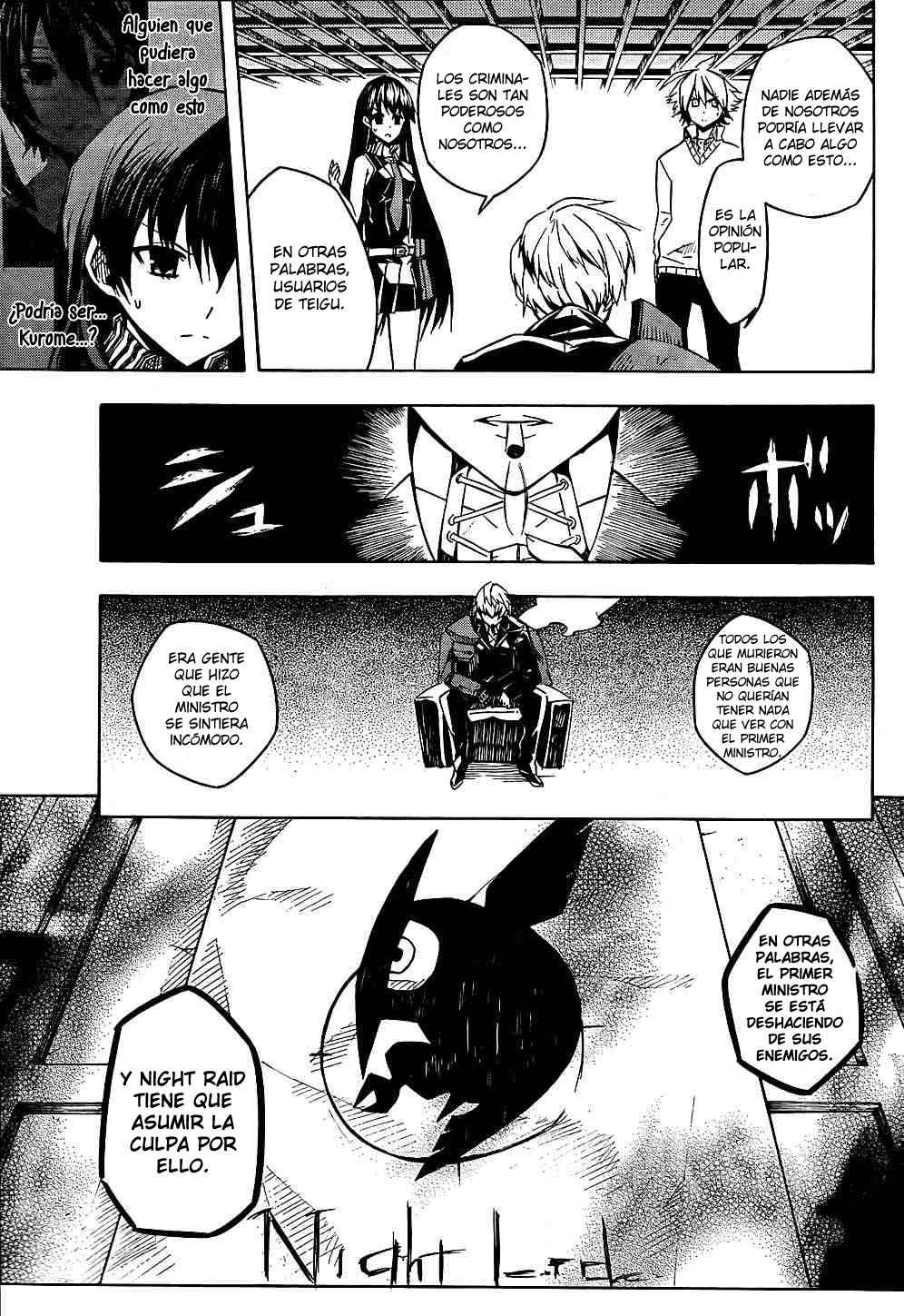 Read Akame Ga Kill! Es Manga Online