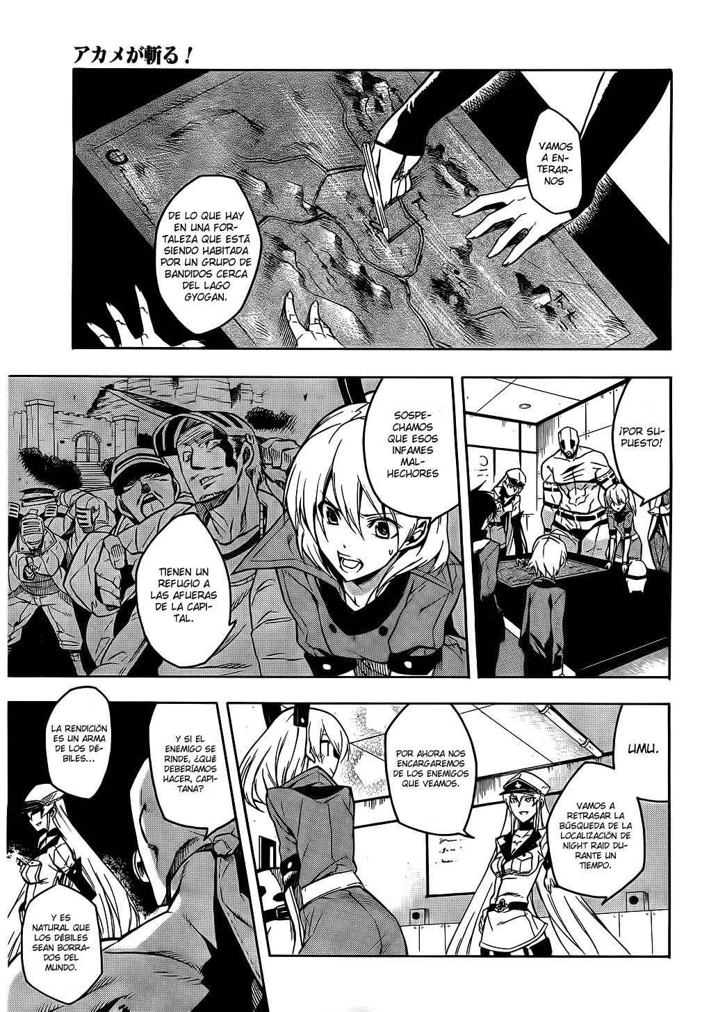 Read Akame Ga Kill! Es Manga Online