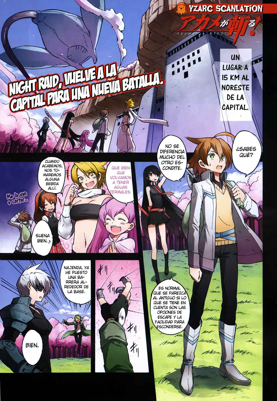 Read Akame Ga Kill! Es Manga Online