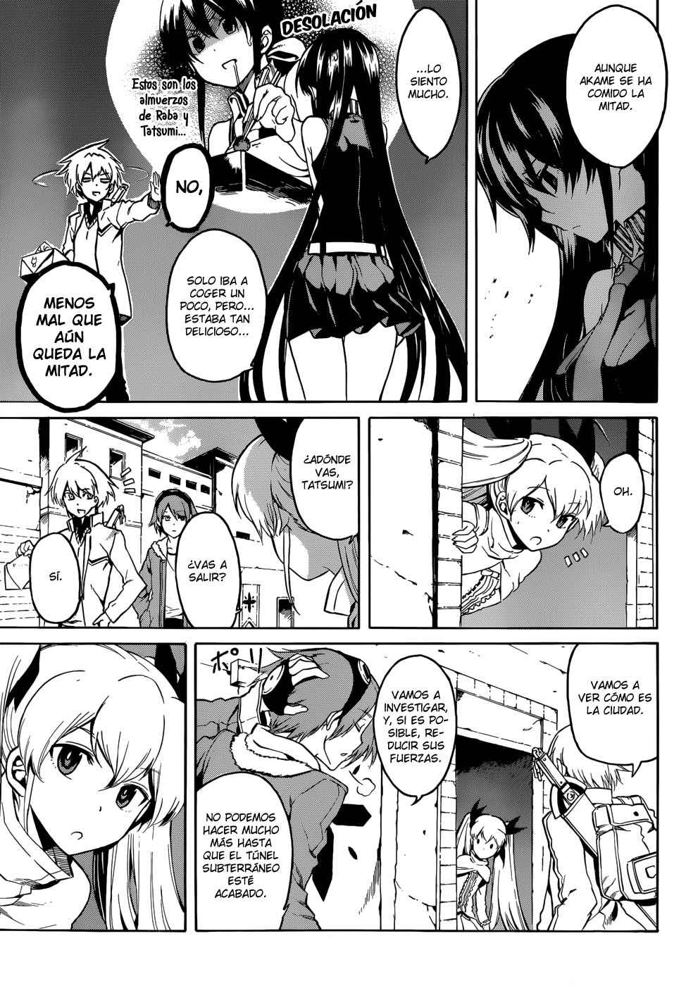 Read Akame Ga Kill! Es Manga Online