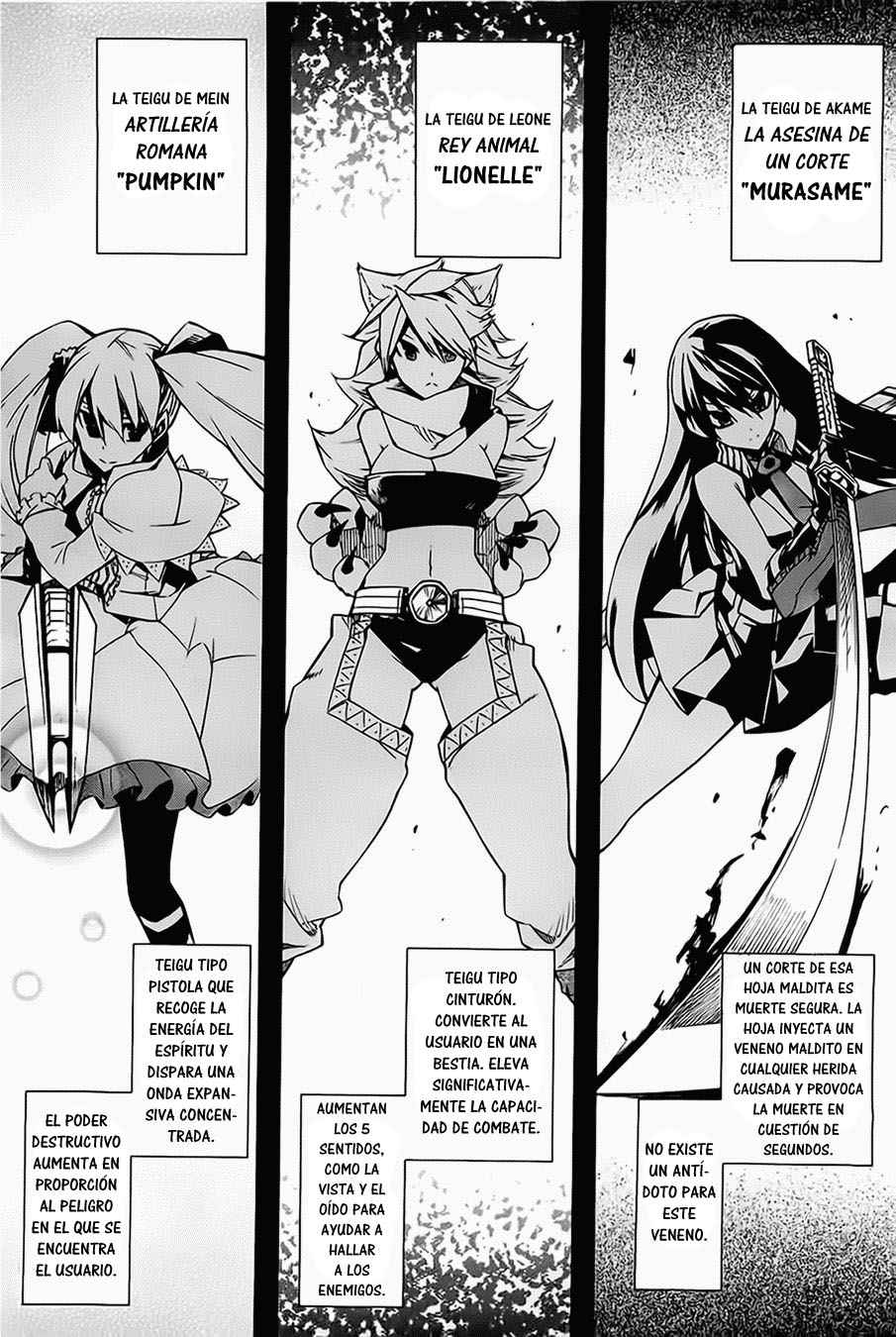 Read Akame Ga Kill! Es Manga Online