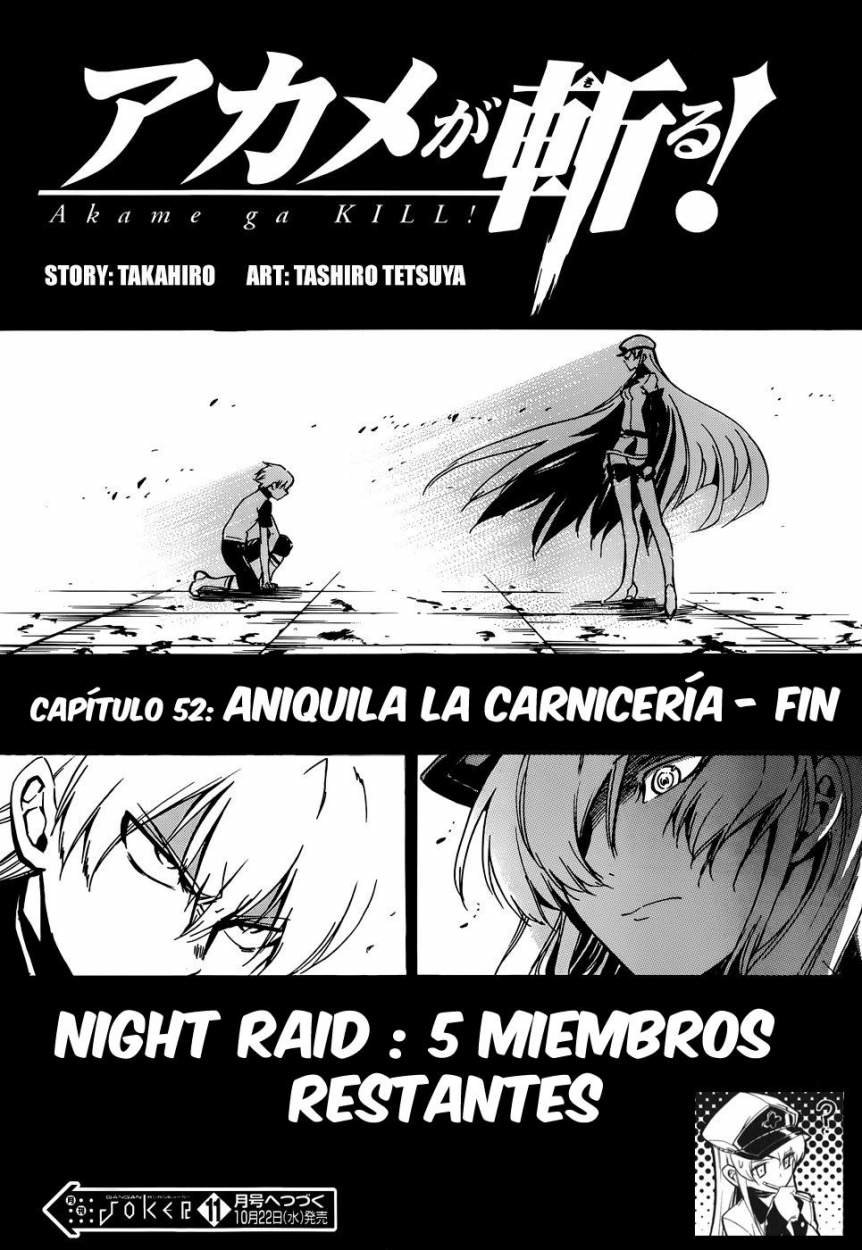 Read Akame Ga Kill! Es Manga Online