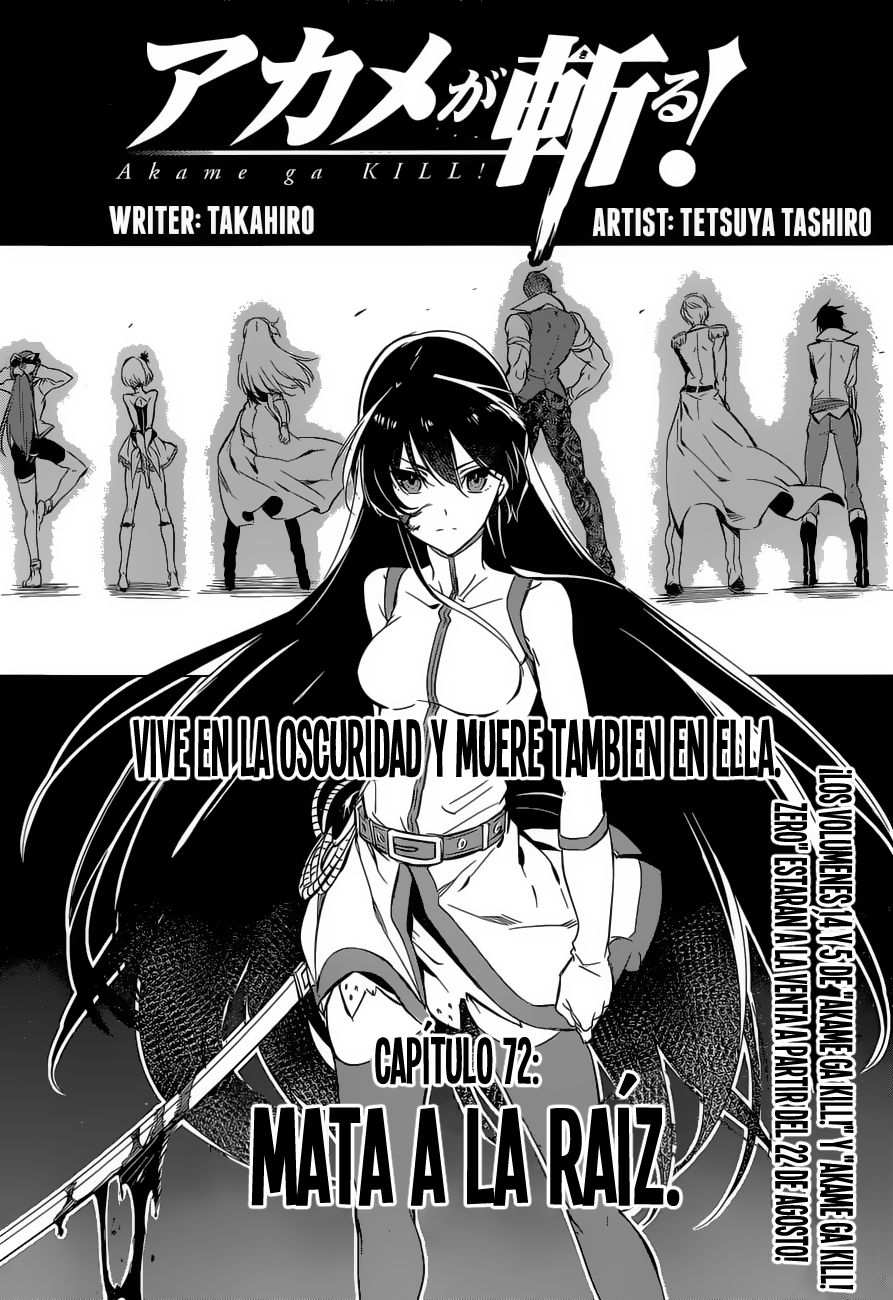 Read Akame Ga Kill! Es Manga Online