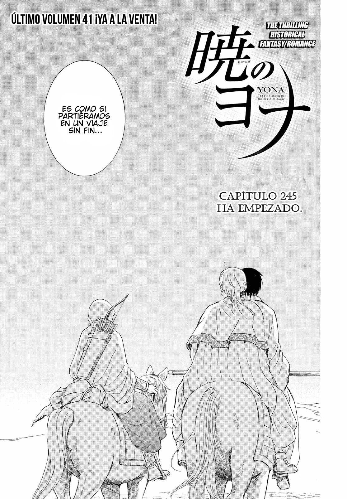 Read Akatsuki No Yona Es Manga Online