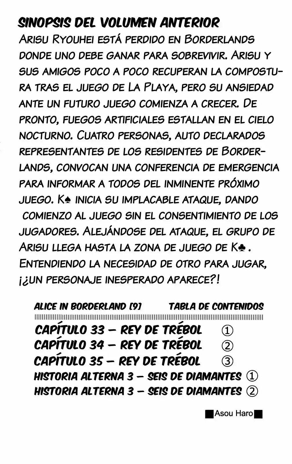 Read Alice in Borderland Es Manga Online