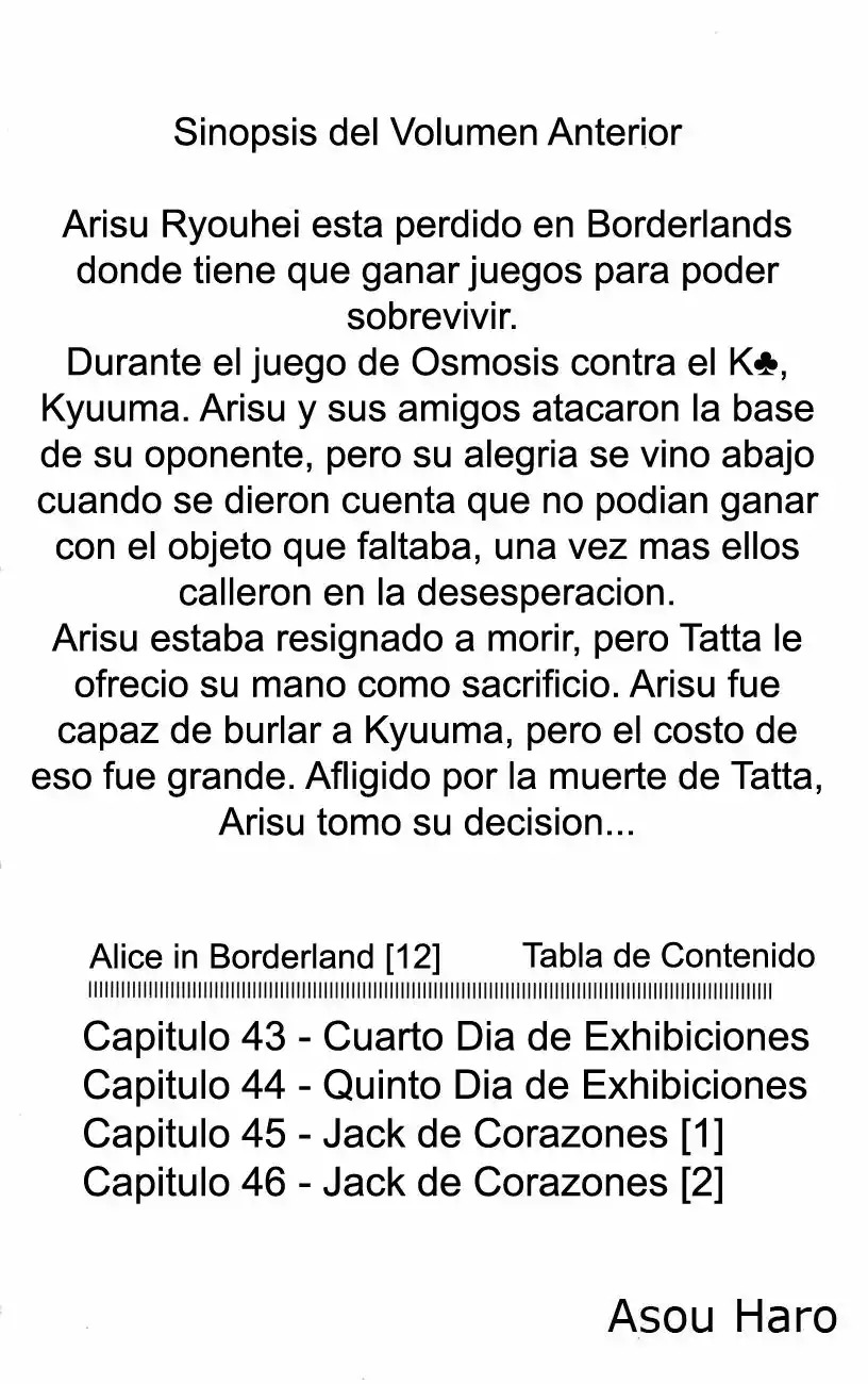 Read Alice in Borderland Es Manga Online