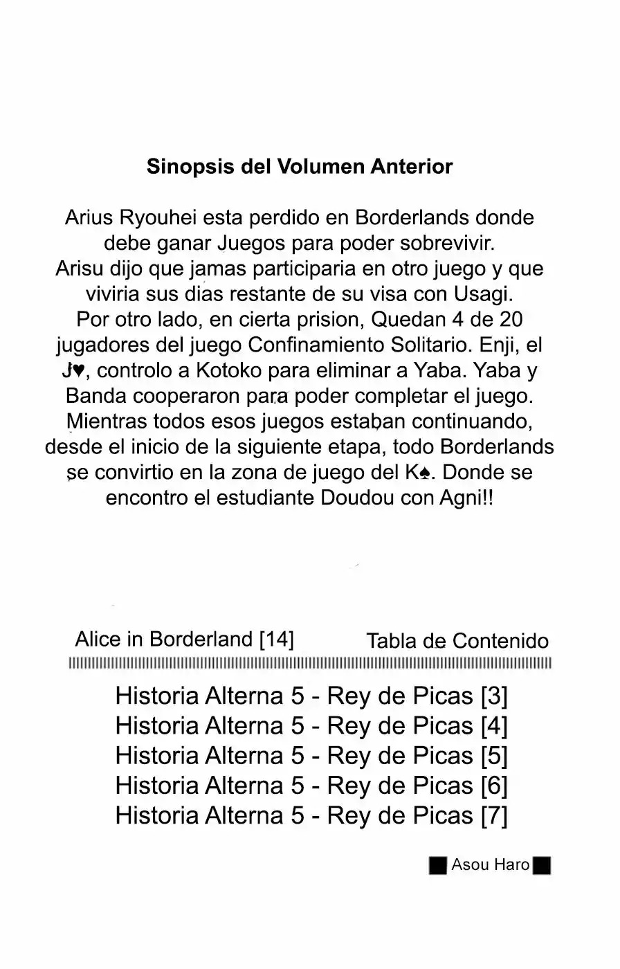 Read Alice in Borderland Es Manga Online
